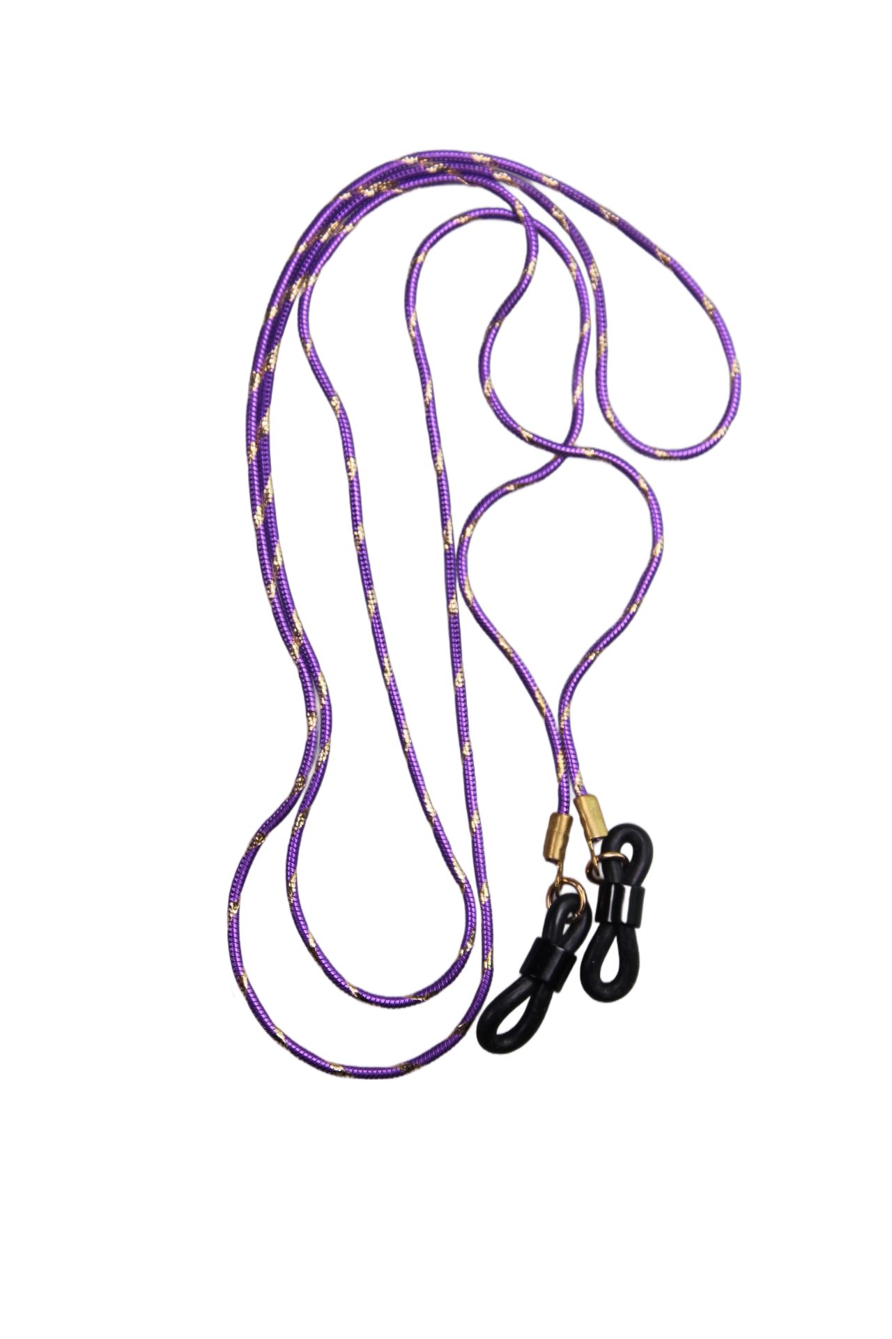 Brillenetui Coloriertes Metall Brillenband Lila