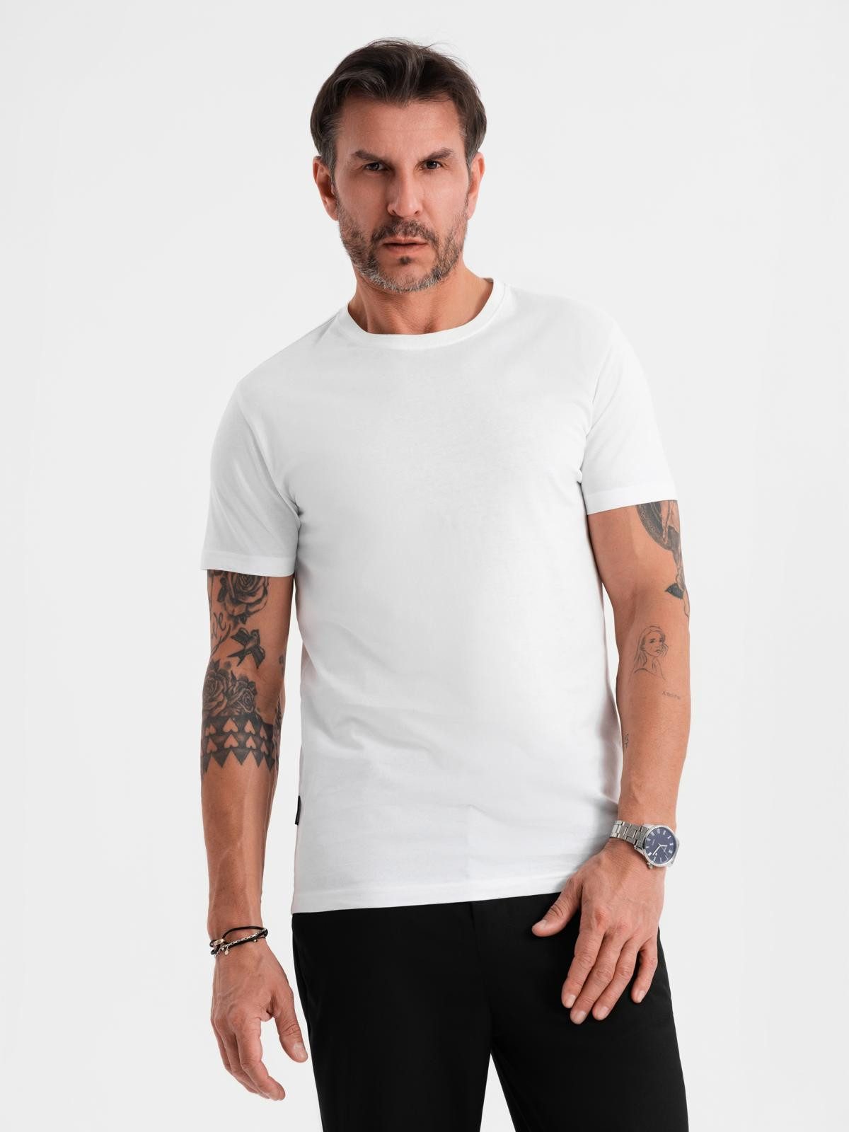 T-Shirt T-Shirt aus Baumwolle BASIC für Herren -