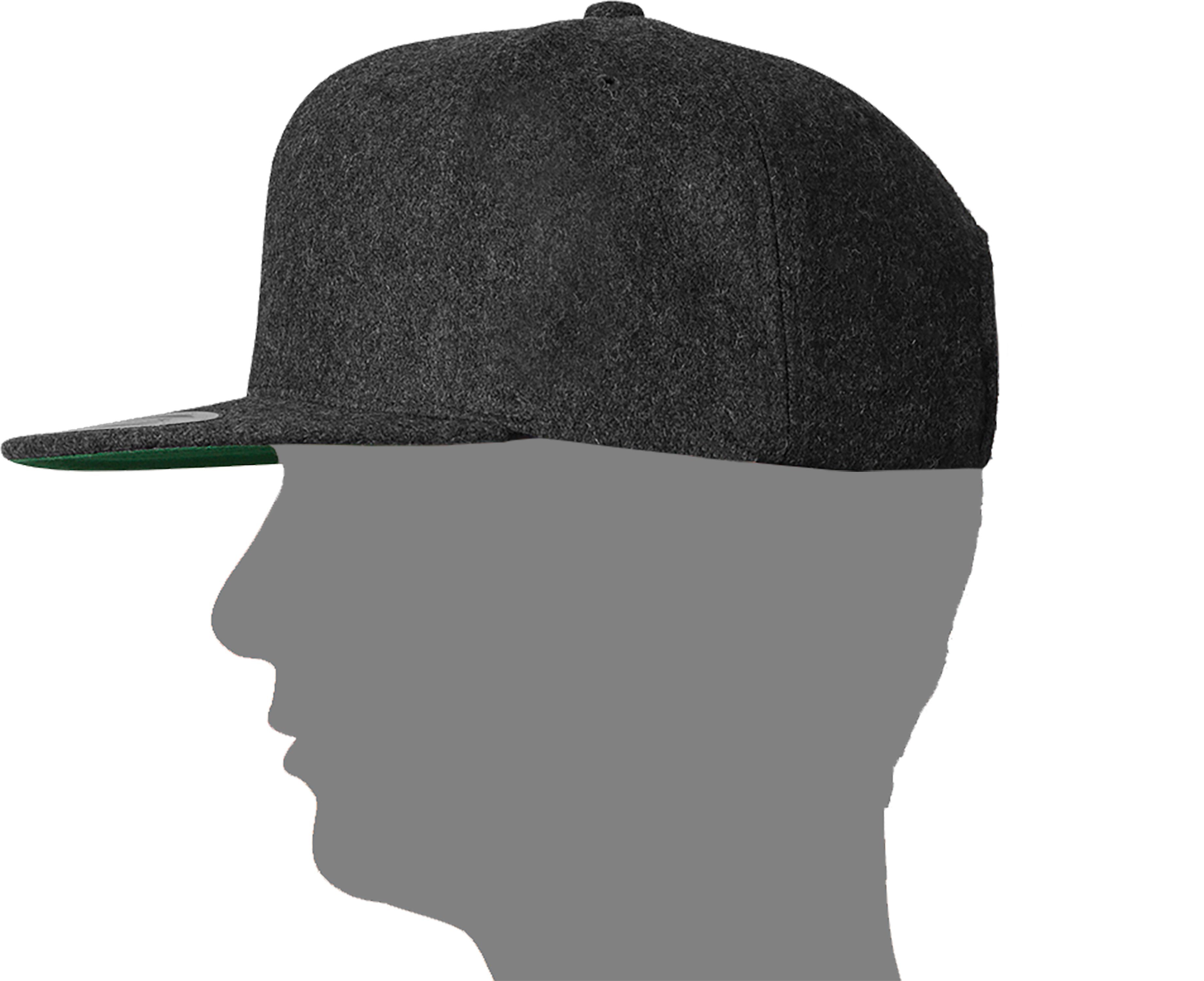 Baddery Snapback Cap Flexfit Outdoor Cap "Fuchs" - für Jagd, Wandern und Klettern, Stick, One Size Einheitsgröße, Snapback-Verschluss