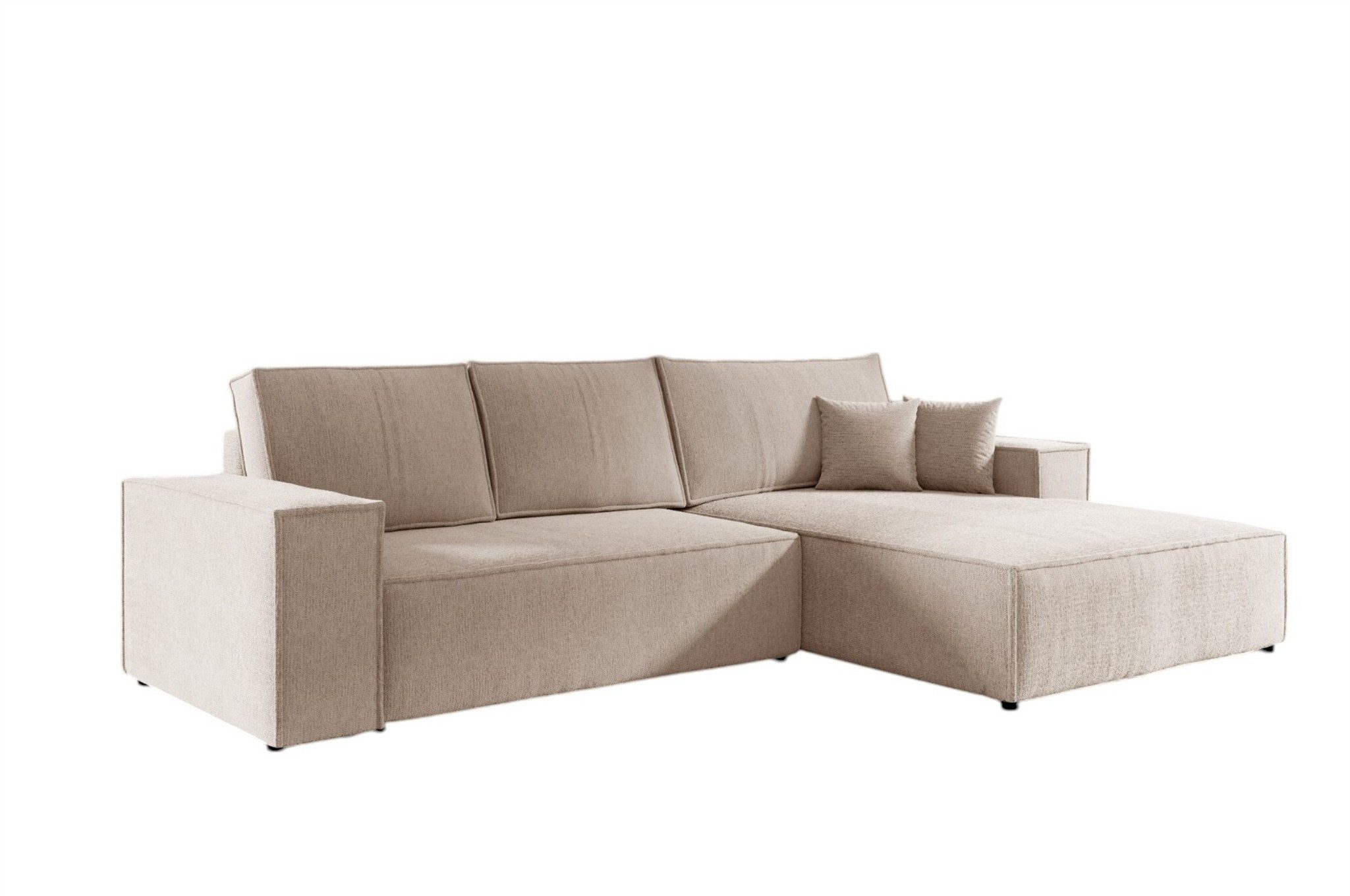 Fun Möbel Ecksofa Schlafsofa Sofa LEVIO günstig online kaufen