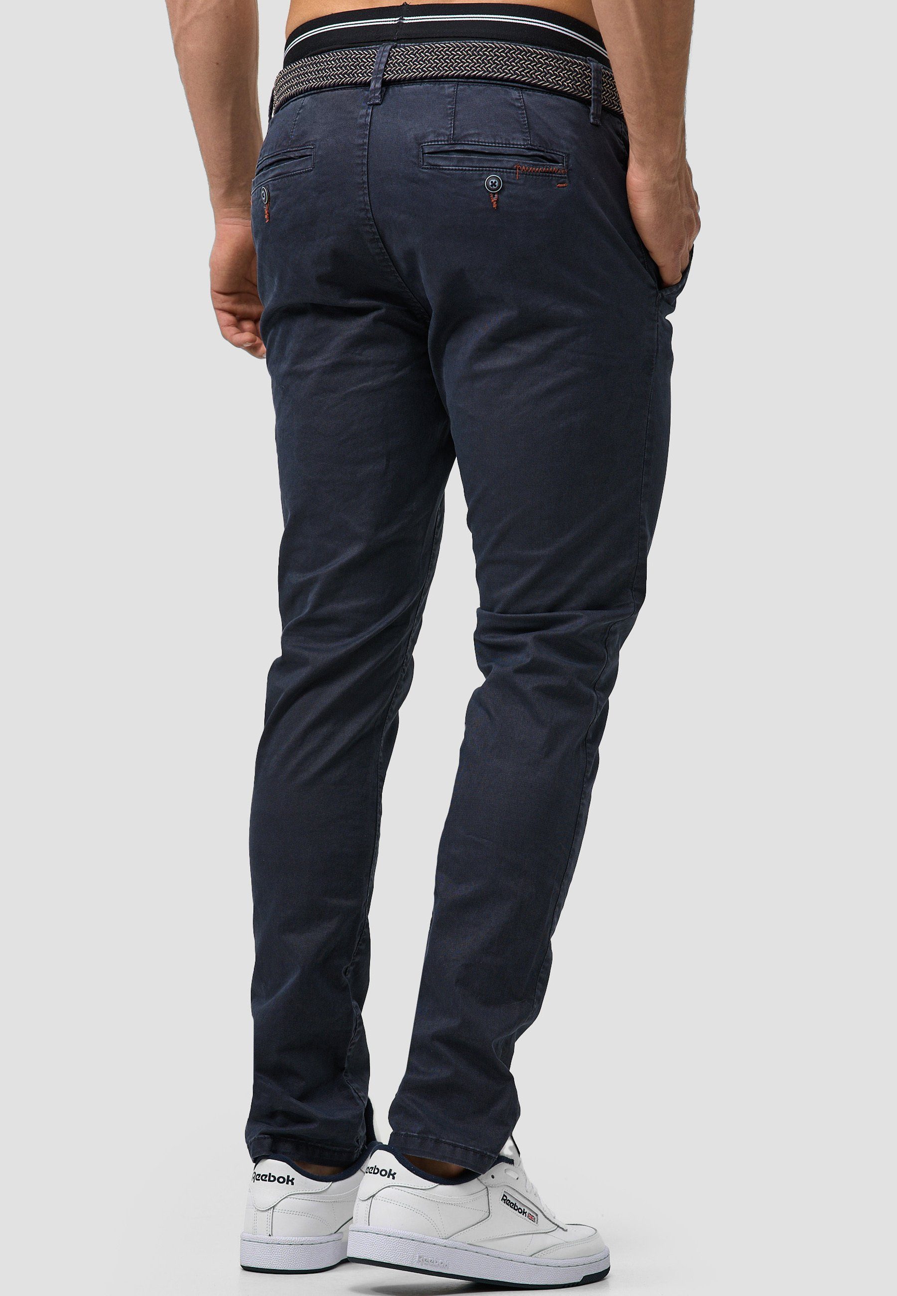 Chinoshorts Navy Indicode Waller