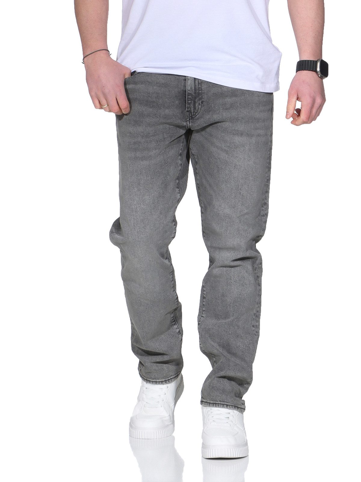 Levi's® Tapered-fit-Jeans Herren Jeans 502™ LEVI'S TAPER Hose robuster Stof günstig online kaufen