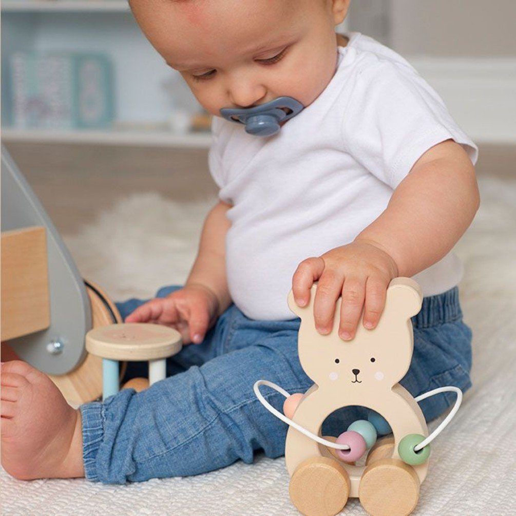 JaBaDaBaDo Motorikschleife Teddy braun 12m+