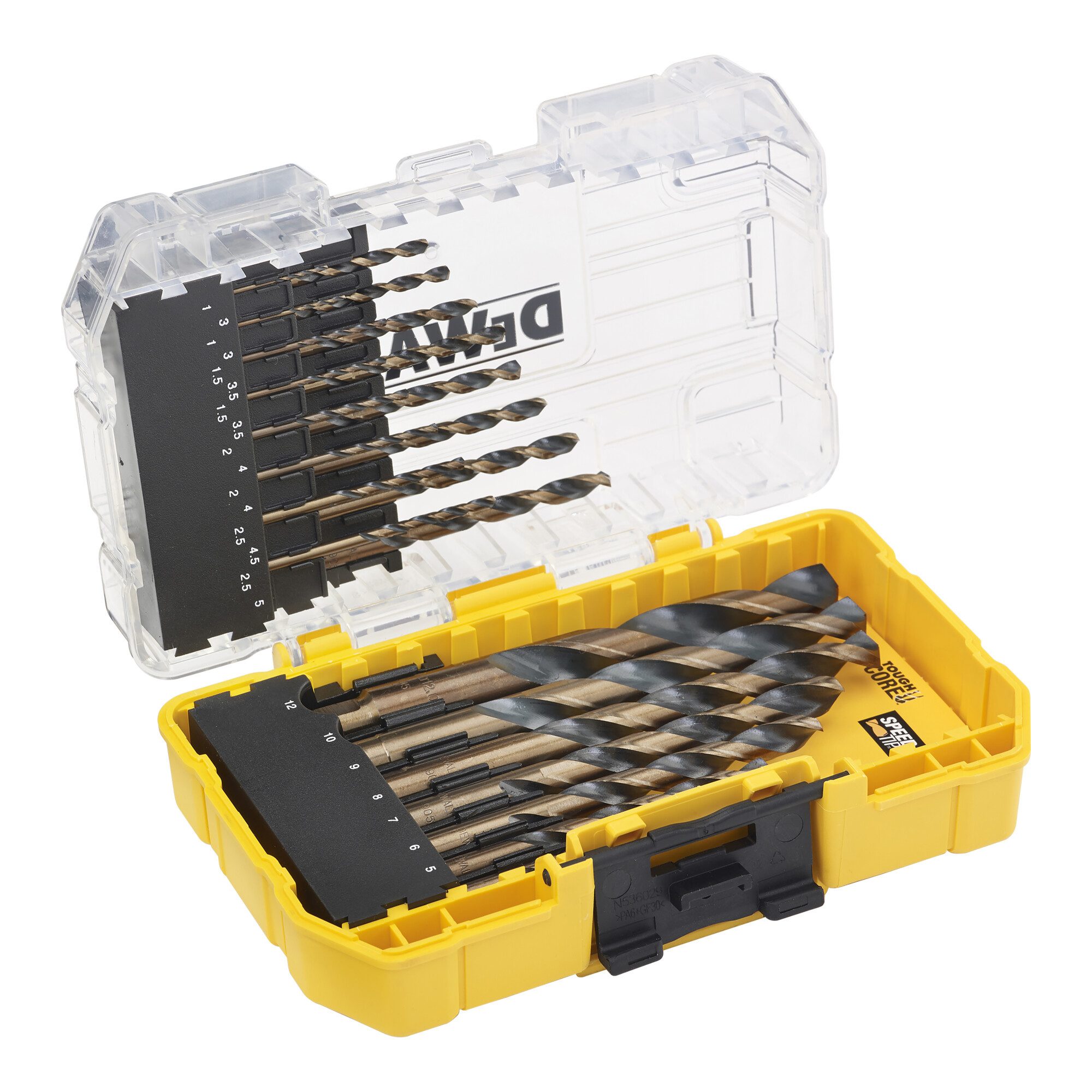 DeWalt Metallbohrer DEWALT Metallbohrer-Set 23-tlg. HSS-G