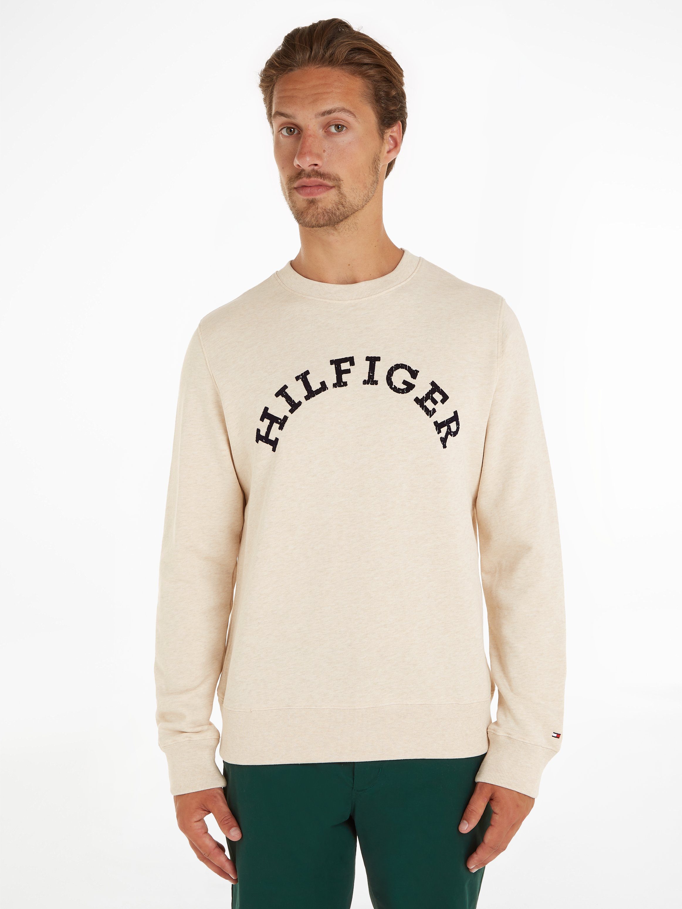 Tommy Hilfiger Sweatshirt HILFIGER ARCHED HTR günstig online kaufen