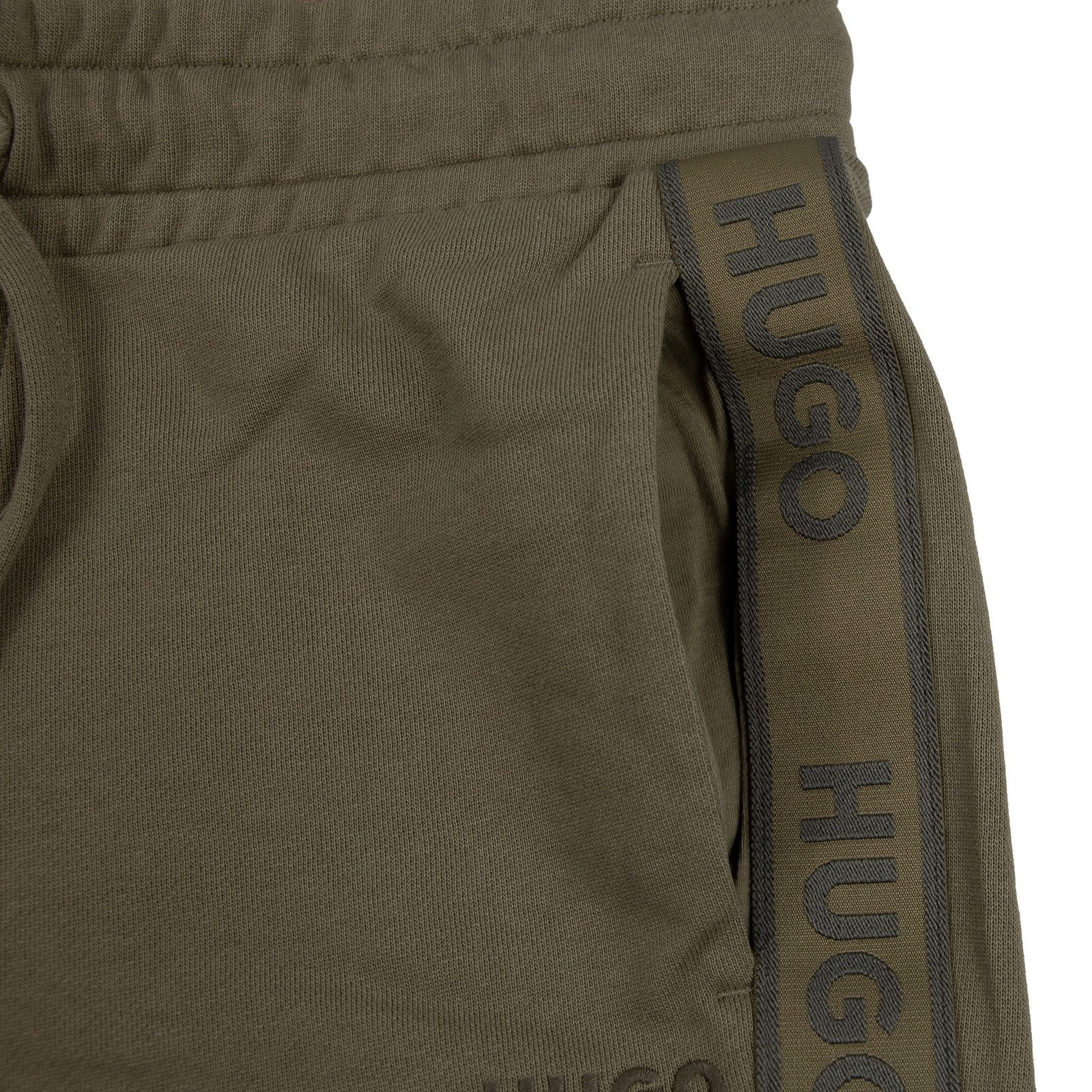 HUGO Homewearhose LIAM Long Pant mit seitlichem Marken-Logo – Bild 2 von 5