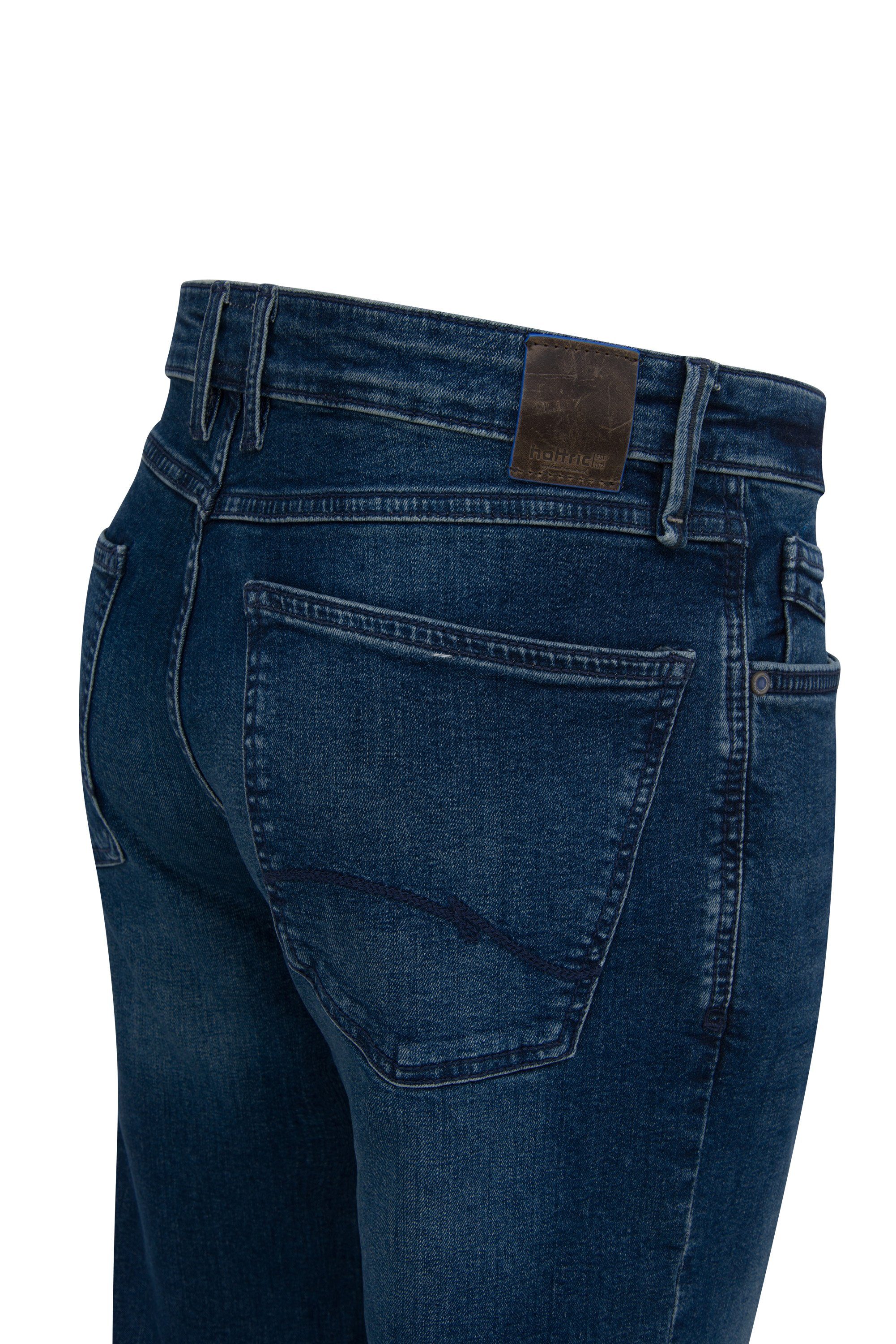 Hattric HUNTER HIGH-STRETCH HATTRIC blue stone dark - 688465 6350.48 5-Pocket-Jeans