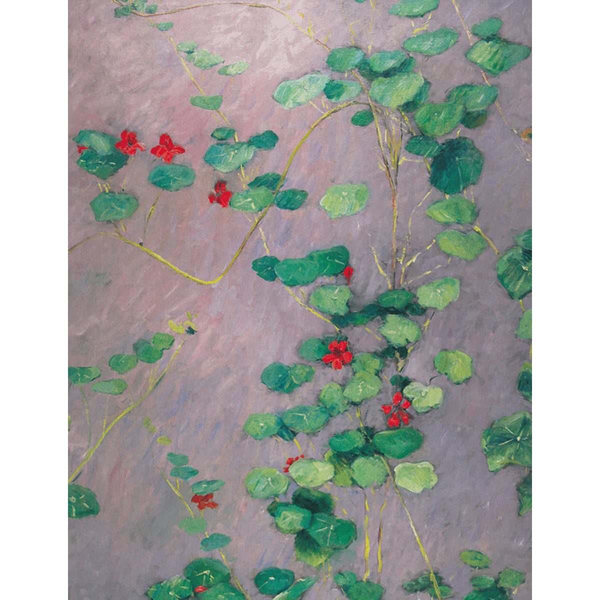 Notizbuch Gustave Caillebotte - Nasturtiums: Blankbook (Blankbook (RB906)