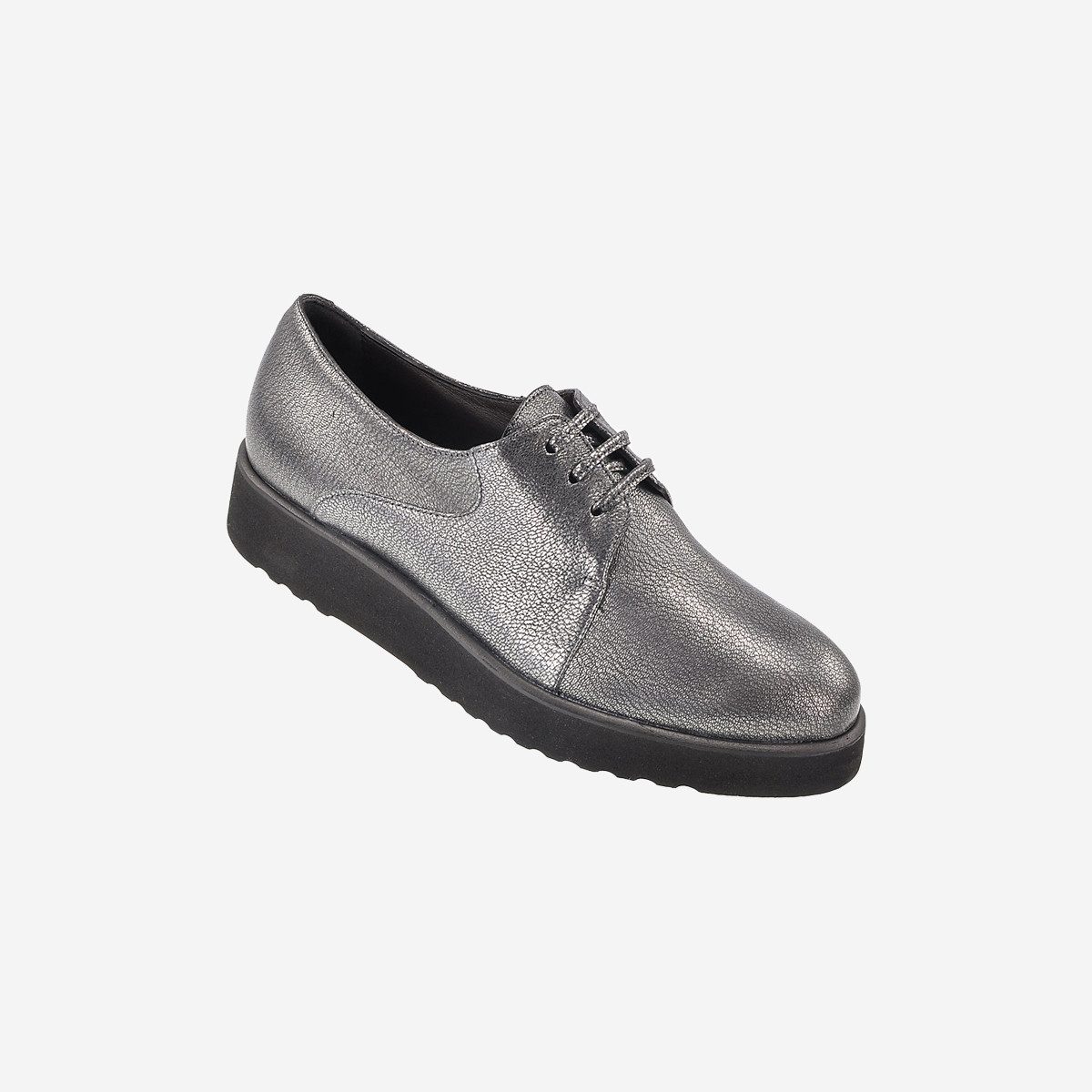 Homers Homers 17184 KING, Schnürschuhe, Silber, Grau, Damen Schnürschuh