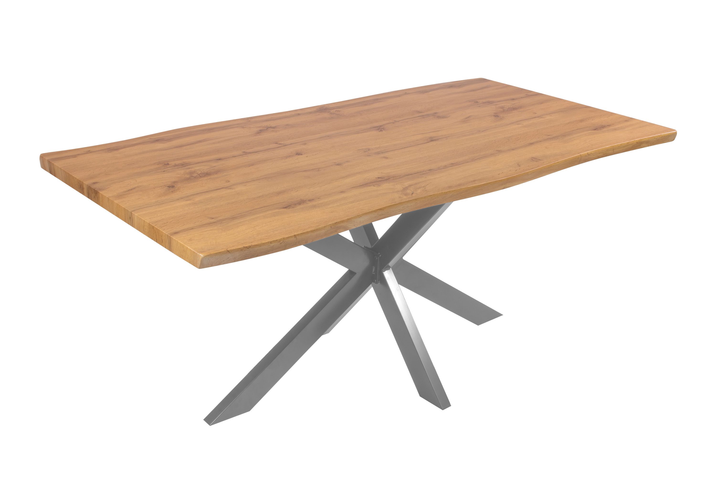 Loreno® Esstisch Josy, verschiedene Holz-Optik, Baumkante, günstig online kaufen