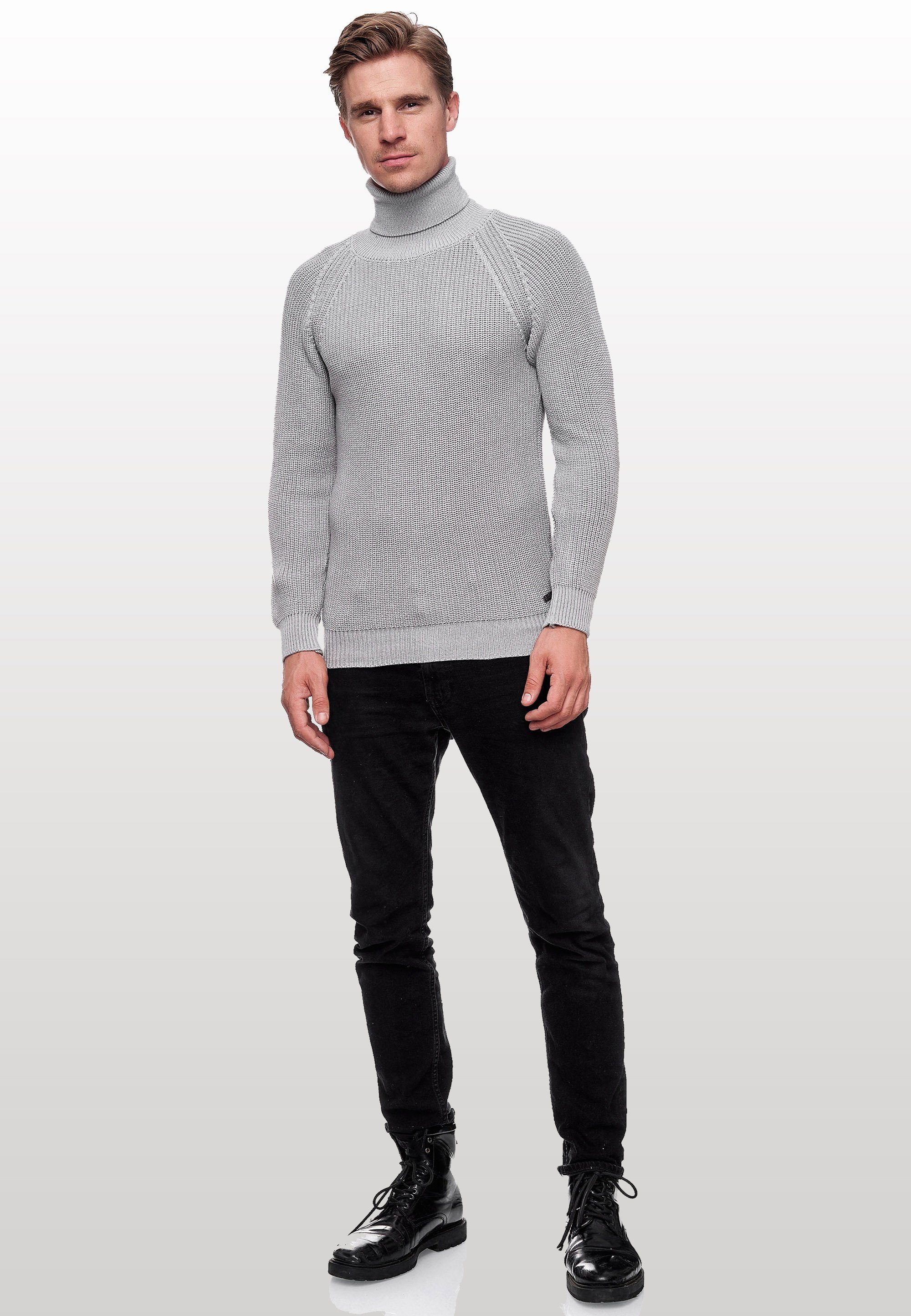Rusty Neal Rollkragenpullover mit kuscheligem Rollkragen
