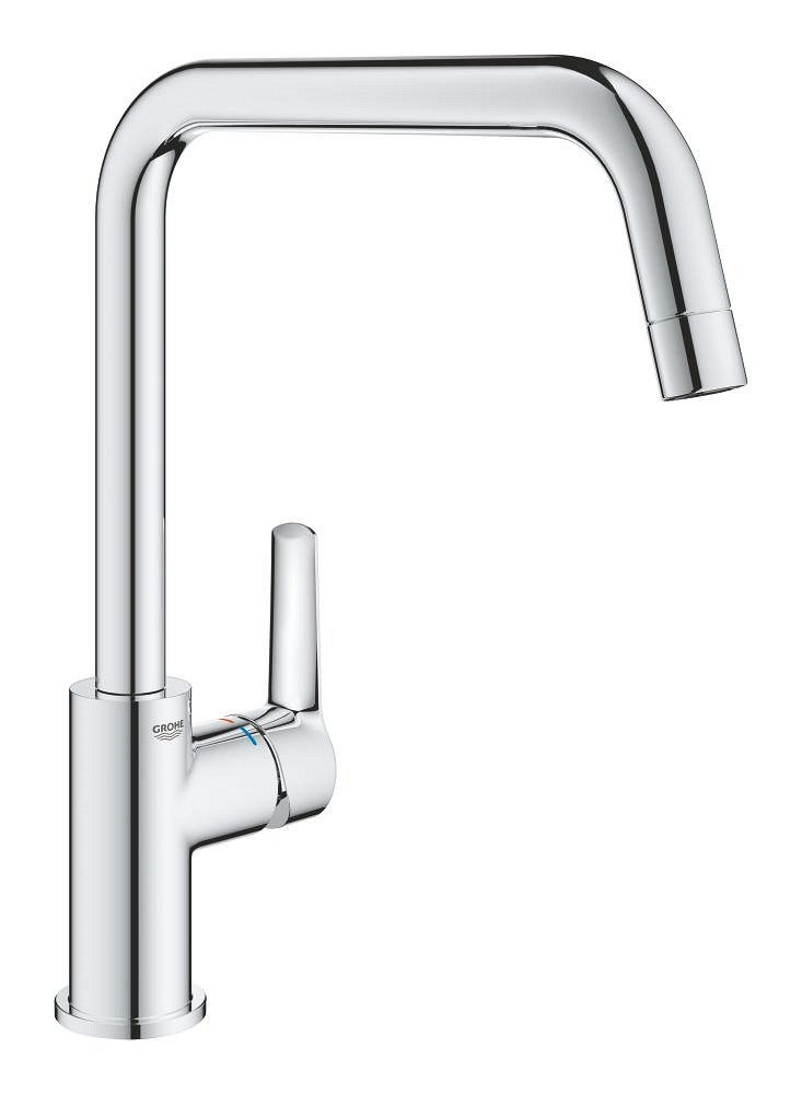 Grohe Standarmatur Start Einhebelarmatur, Quickfix, Niederdruck, chrom (1012420000)