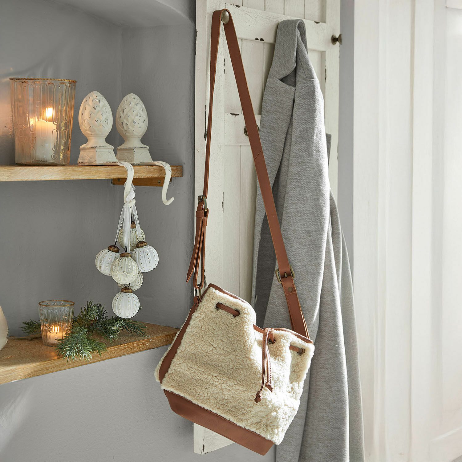 Mirabeau Handtasche Tasche Bellaros creme