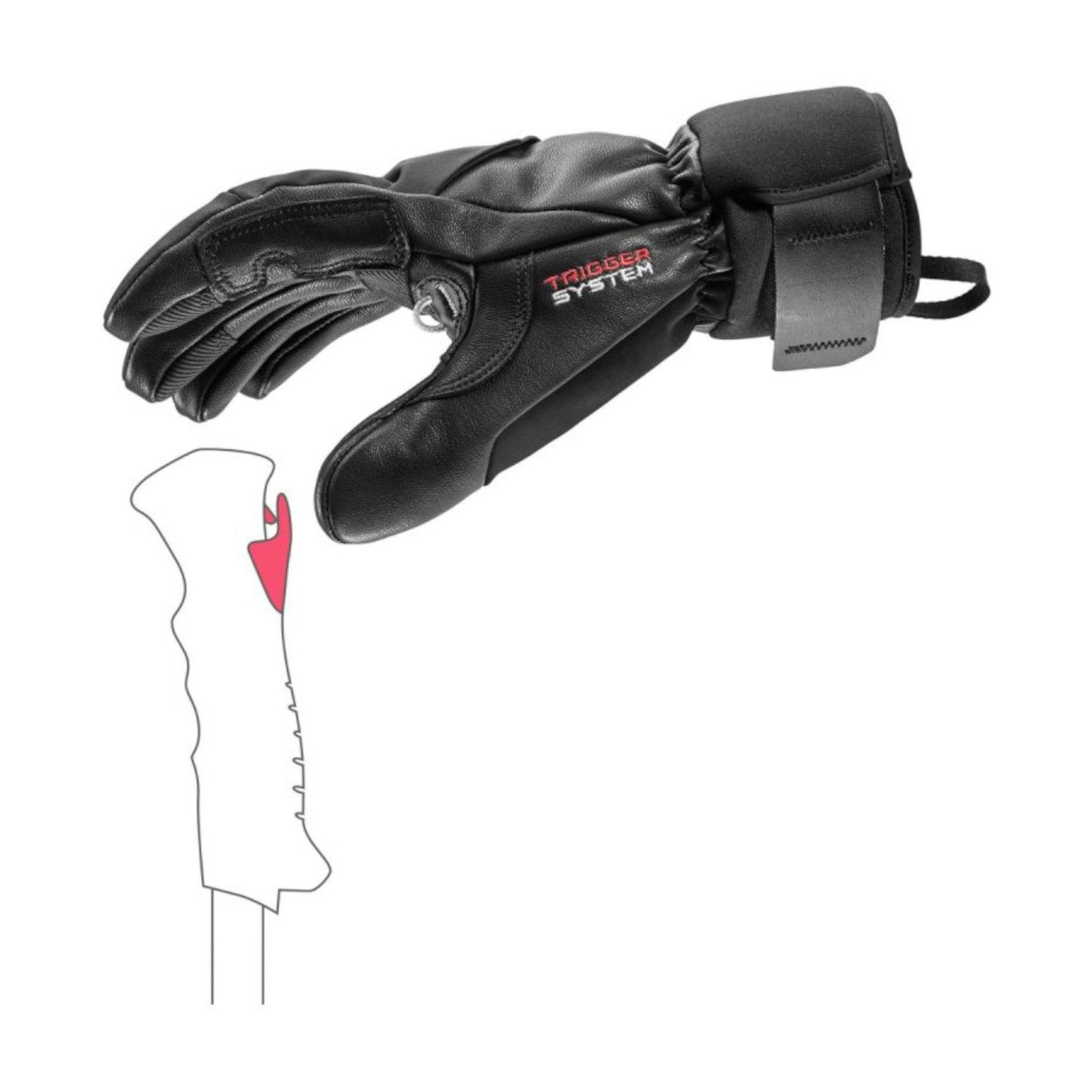 Leki Trainingshandschuhe Leki Skihandschuhe Hevon 3D