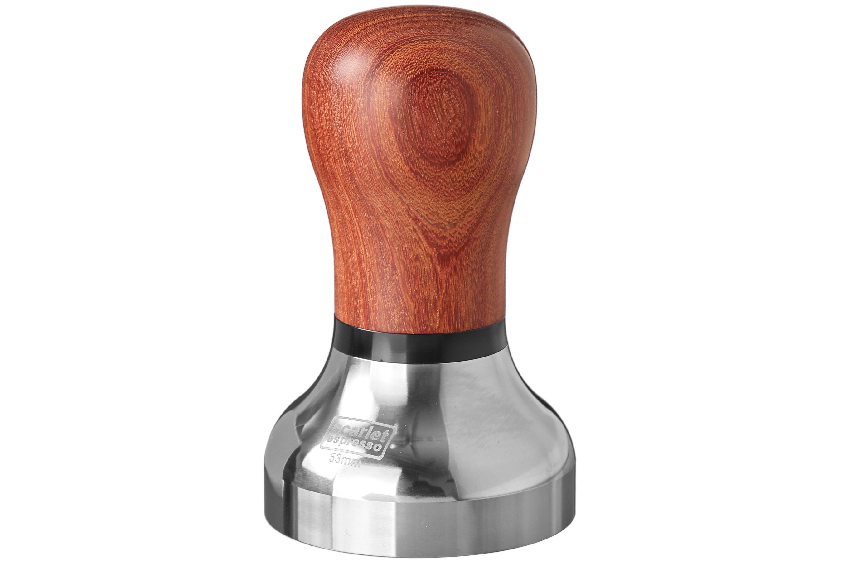 scarlet espresso Küchenmaschinen Zubehör-Set, scarlet espresso Tamper »Vittoria« Griff Edelholz mutligrößen Barista