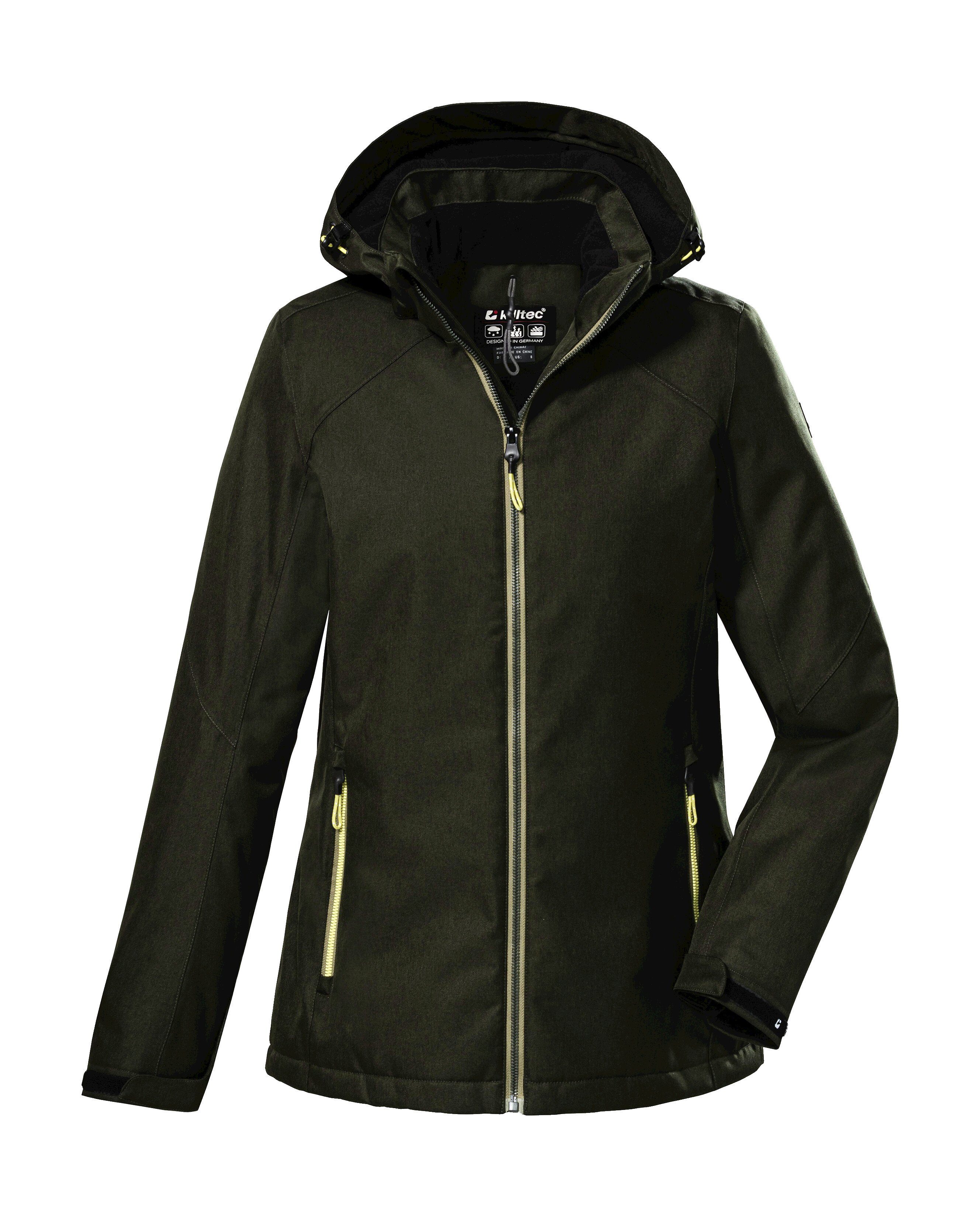 142 WMN JCKT Killtec olivgrün Outdoorjacke KOW