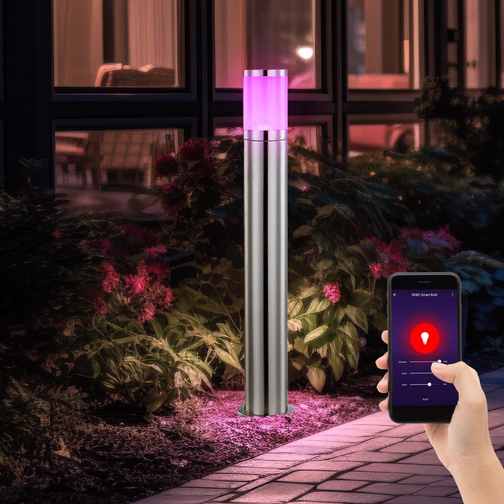 GLOBO LIGHTING LED Außen-Stehlampe, Leuchtmittel inklusive, günstig online kaufen