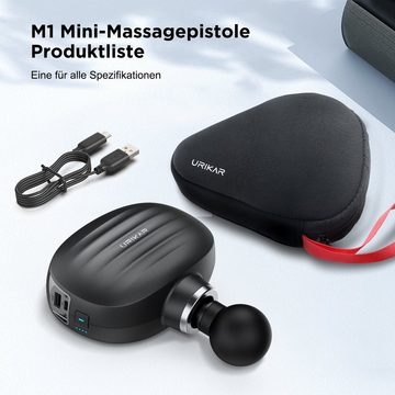 ABOX Massagepistole Urikar M1, Mini Massagepistole, Deep Tissue Muscle 3200 RPM/Ultra-Quiet