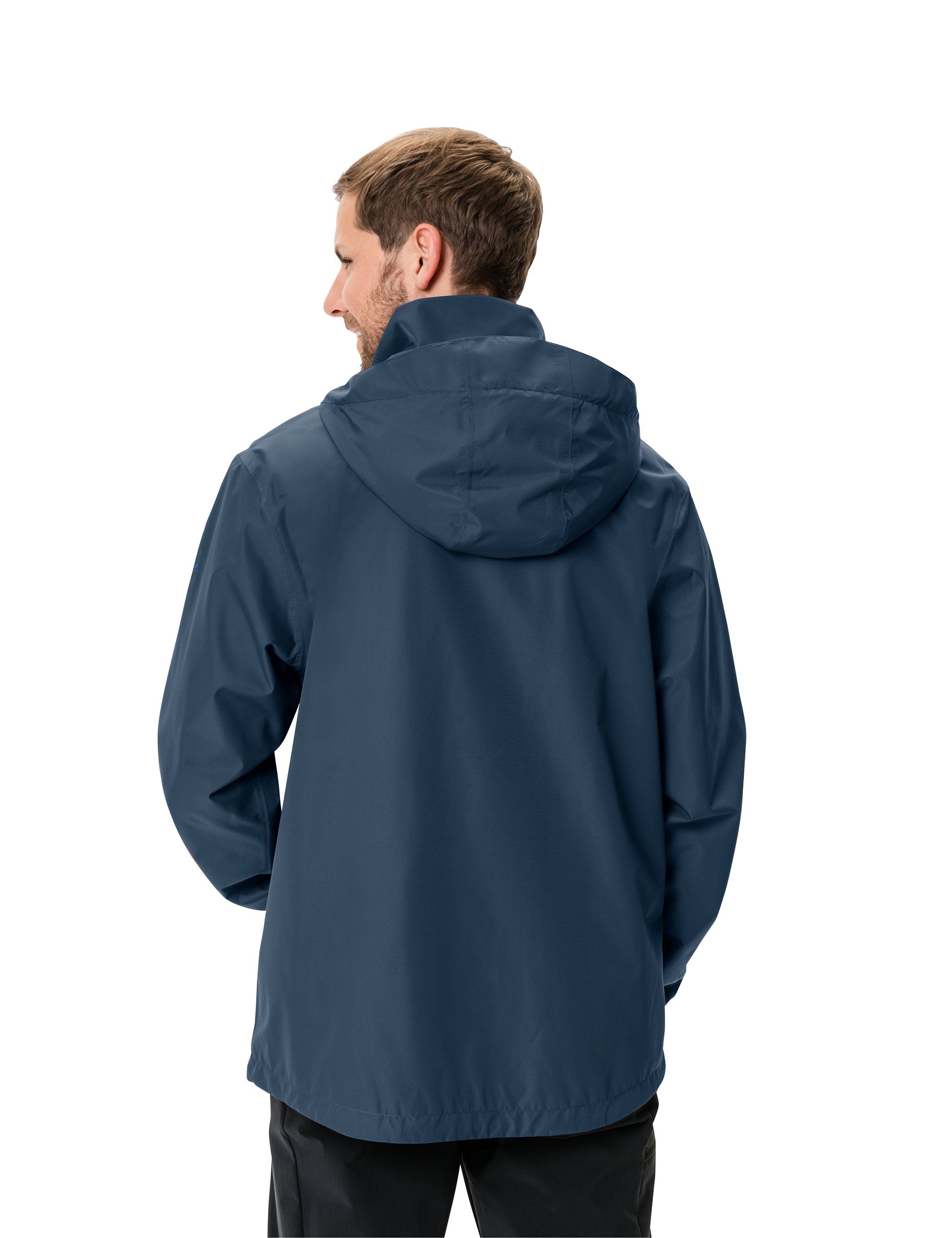 VAUDE Outdoorjacke Men's Escape sea dark (1-St) uni Jacket kompensiert Light Klimaneutral