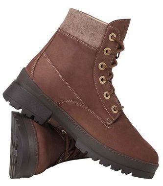 Ganter Stiefelette Leder/Textil Schnürstiefelette