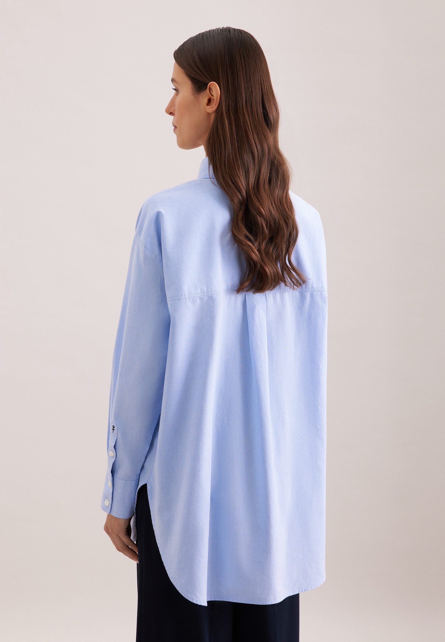 seidensticker Hemdbluse 1/1 Kragen Uni günstig online kaufen