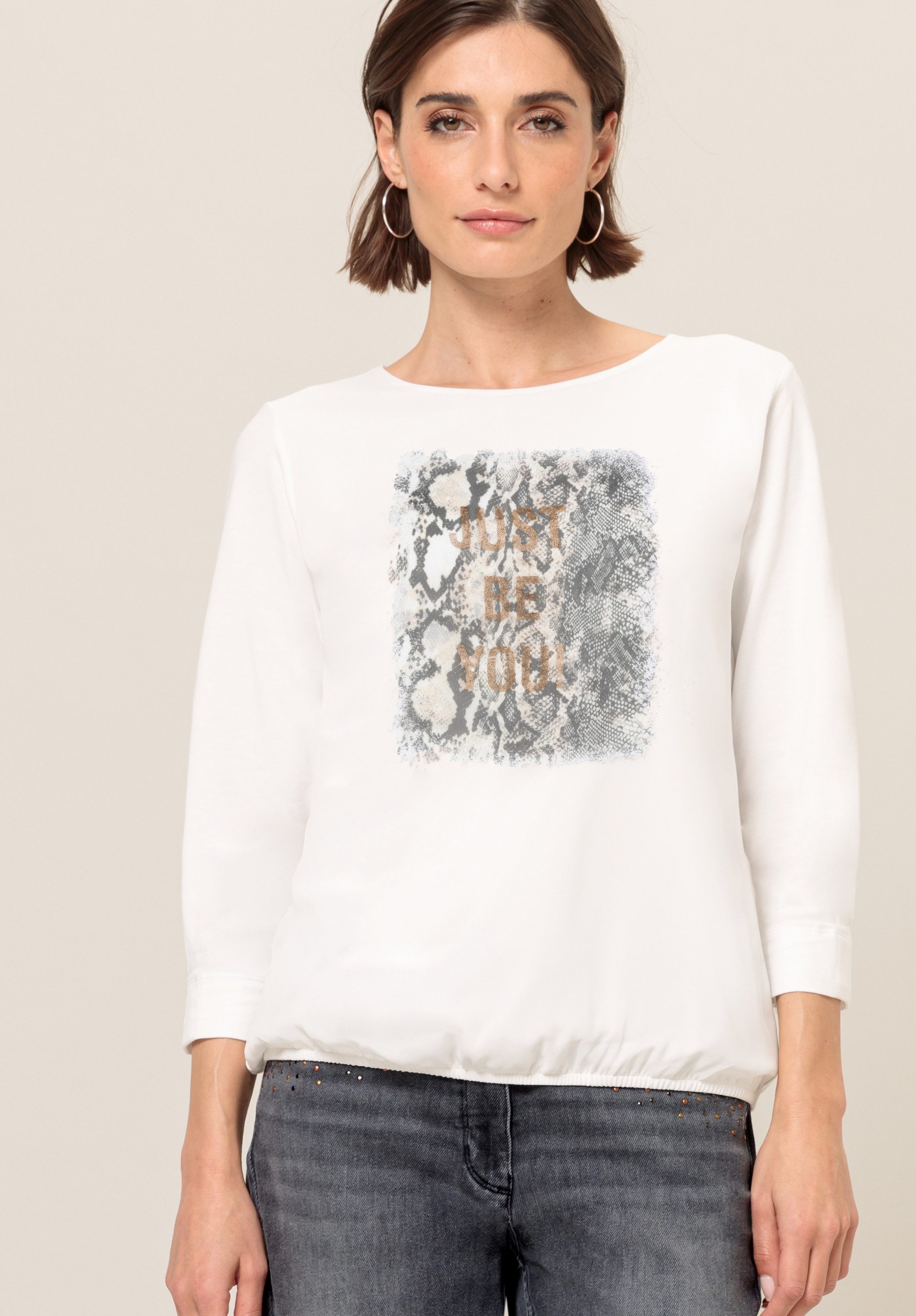 bianca Blusenshirt ELE mit Rundhalsausschnitt und günstig online kaufen