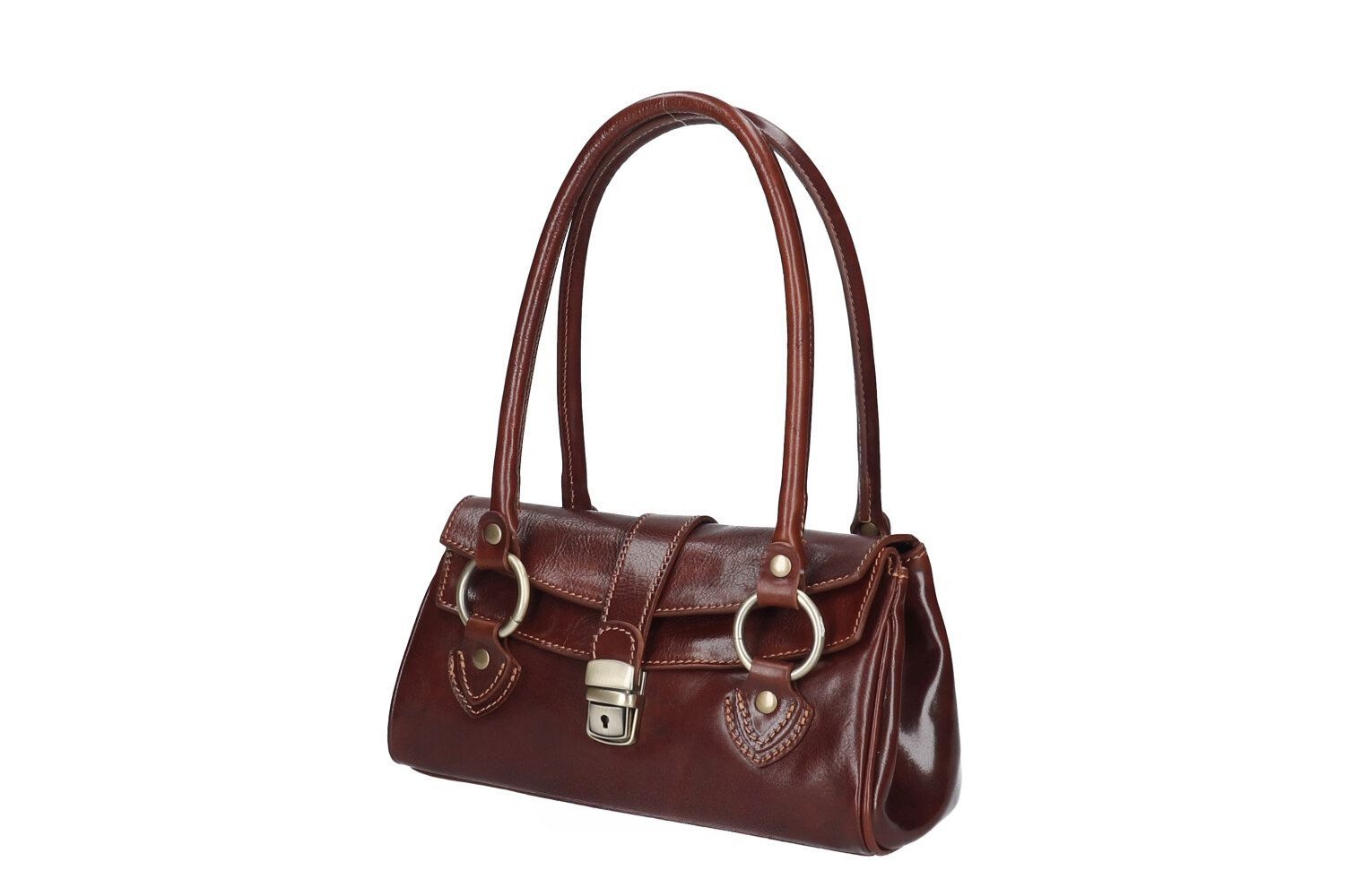 GALINI Handtasche Paulina Damentasche Echtleder, Henkeltasche, Umhängetasche