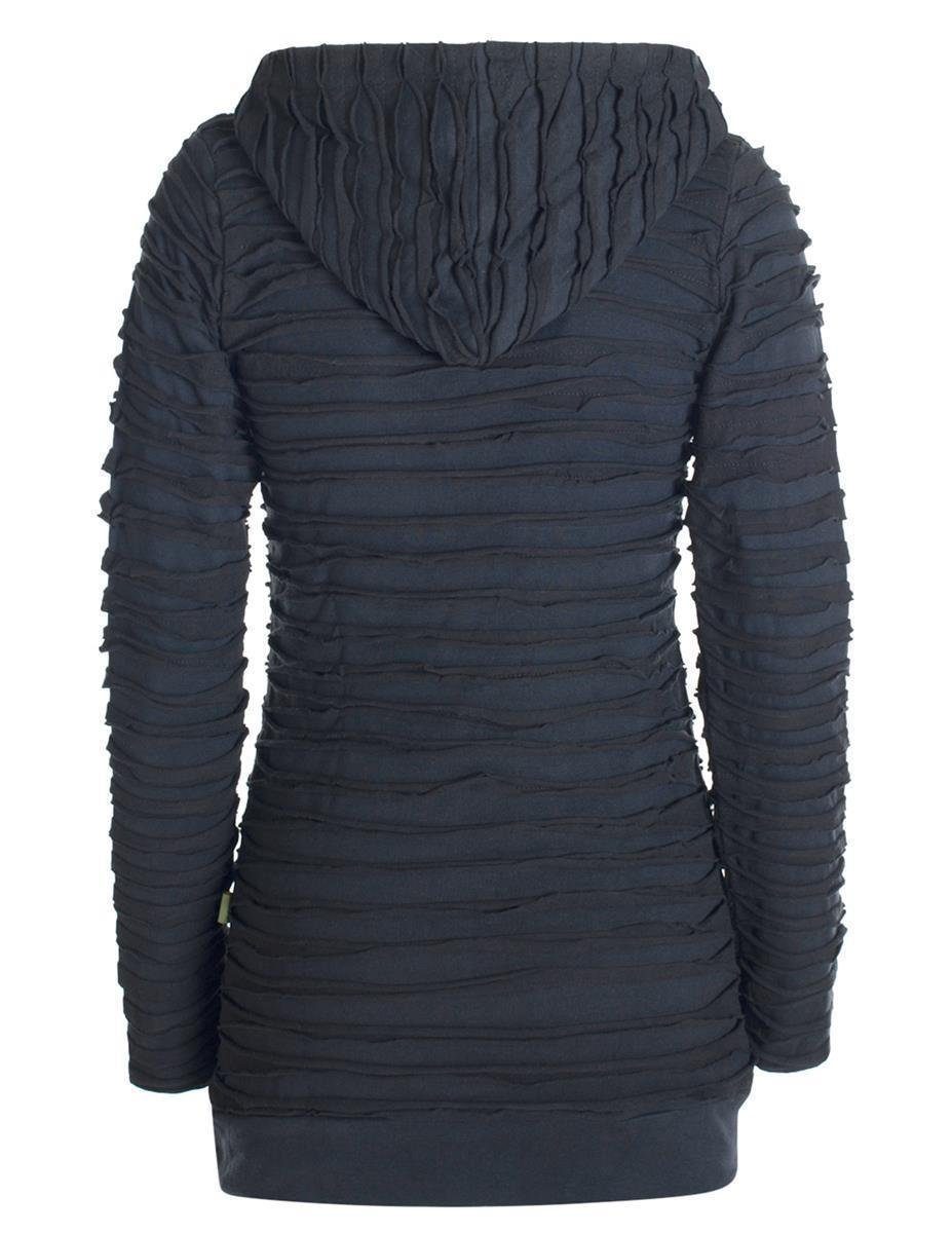 Vishes Kapuzenshirt Kapuzenpullover Hoodie mit Kapuze Streifen Kapuzenpulli, Kapuzensweater