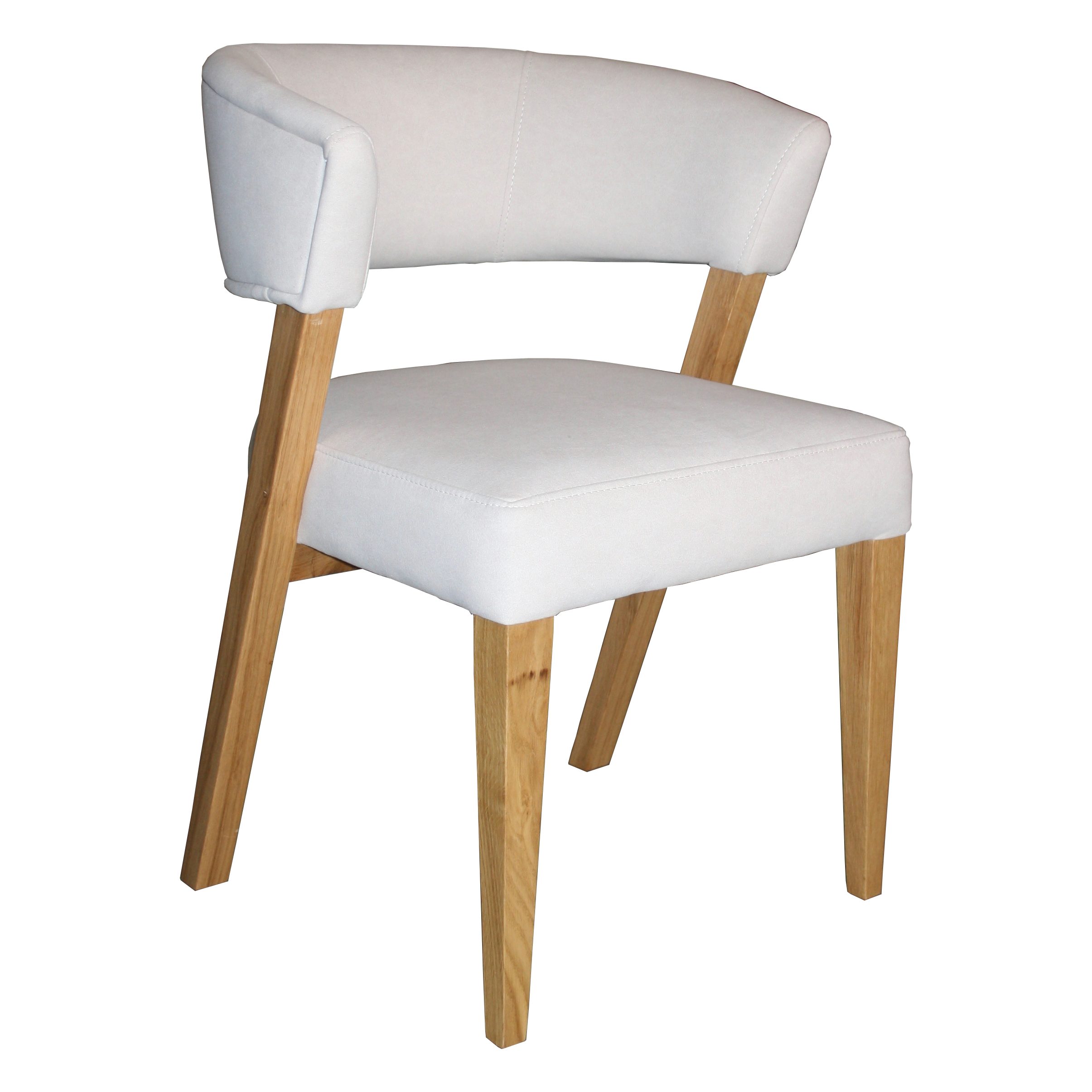 einrichtungsdesign24 4-Fußstuhl Eiche Stuhlsessel Linda mit günstig online kaufen