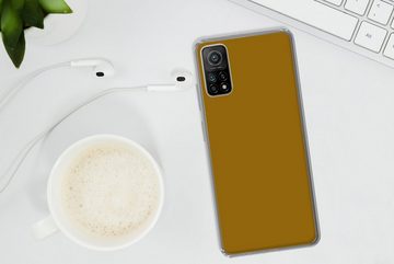 MuchoWow Handyhülle Gold - Luxus - Interieur, Phone Case, Handyhülle Xiaomi Mi 10T, Silikon, Schutzhülle
