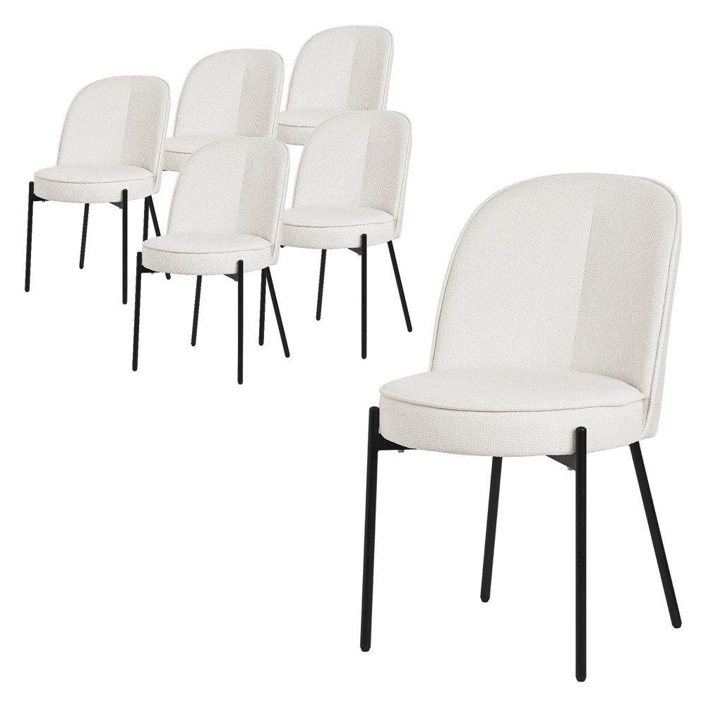 ML-DESIGN Polsterstuhl Esszimmerstühle mit Rückenlehne moderne Design Loung günstig online kaufen