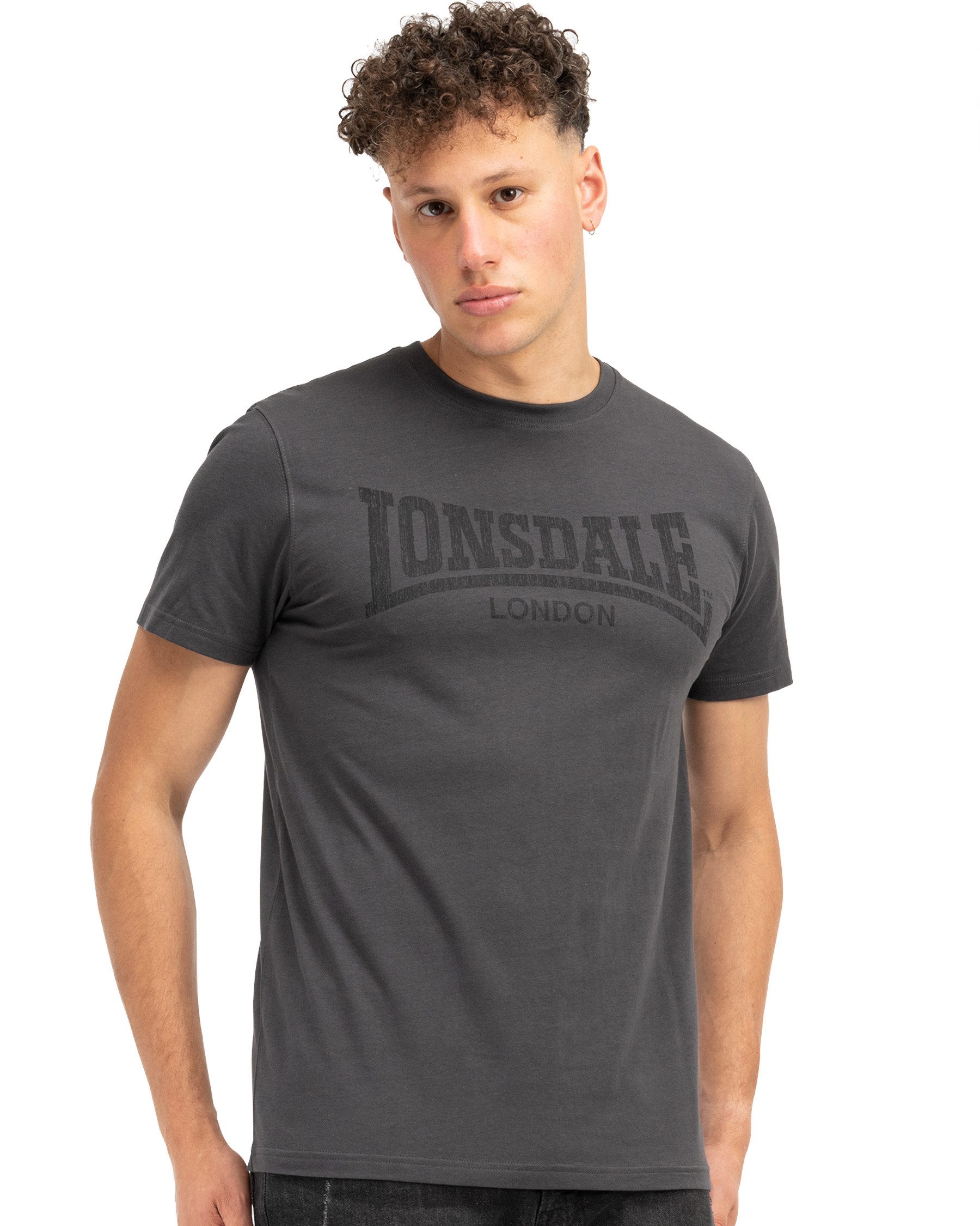 Lonsdale T-Shirt Lonsdale T-Shirt Logo Kai (Packung, 1er-Pack)