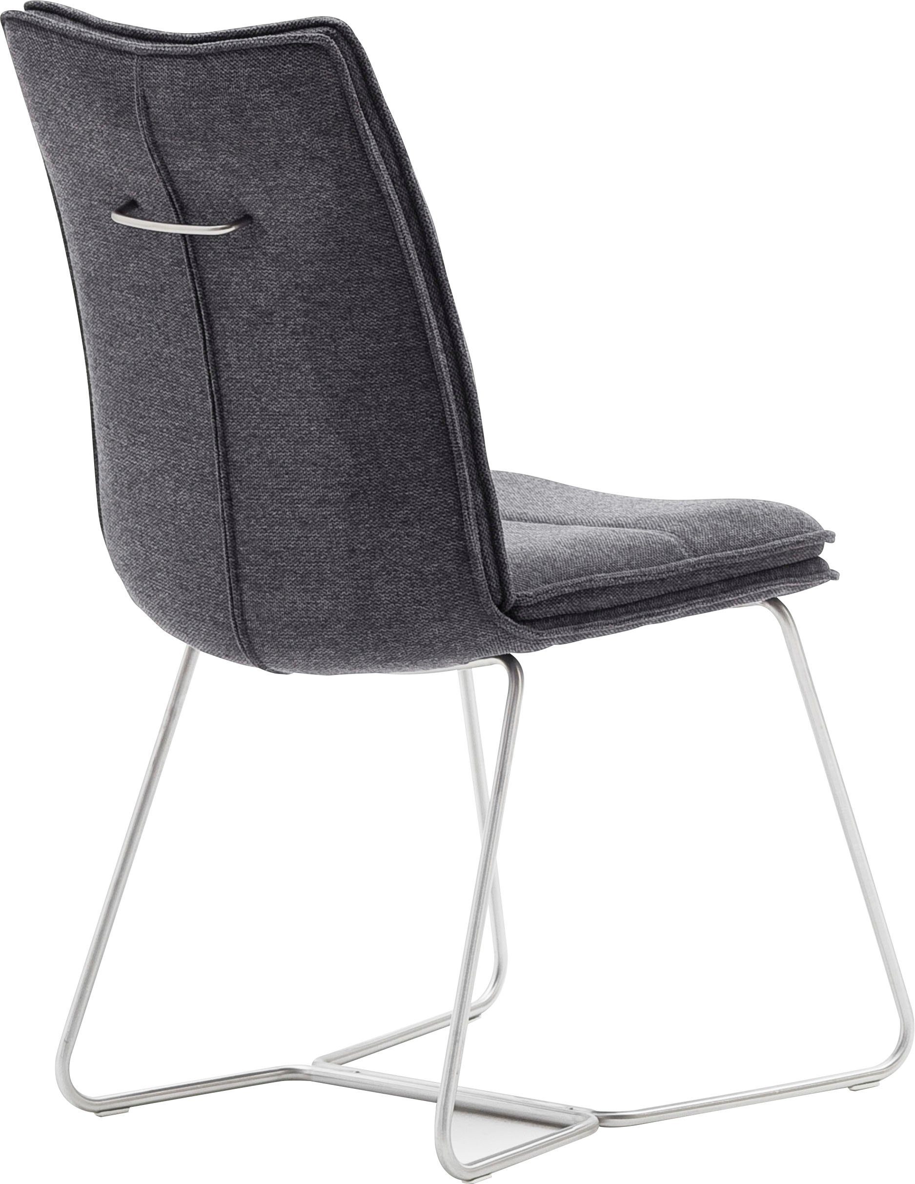 bis | Stuhl furniture 120 belastbar Stuhl St), Kg Anthrazit gebürstet (Set, | Edelstahl MCA Hampton 2 Anthrazit