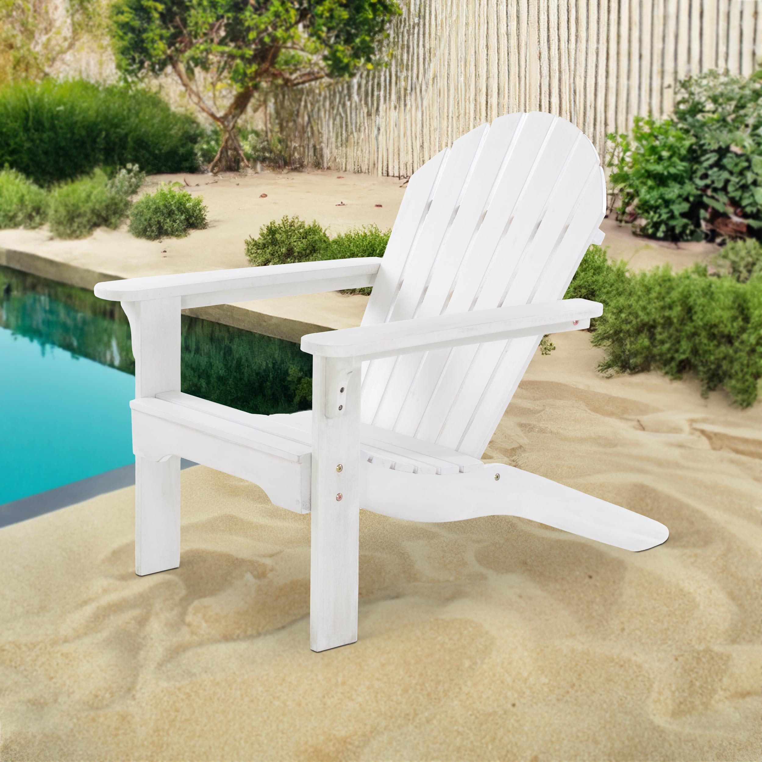 Raburg Gartensessel XXL Design-Gartenstuhl, Akazie Hartholz, Premium Light, Adria, Canadian Adirondack Deck-Chair / Hamburger Alsterstuhl