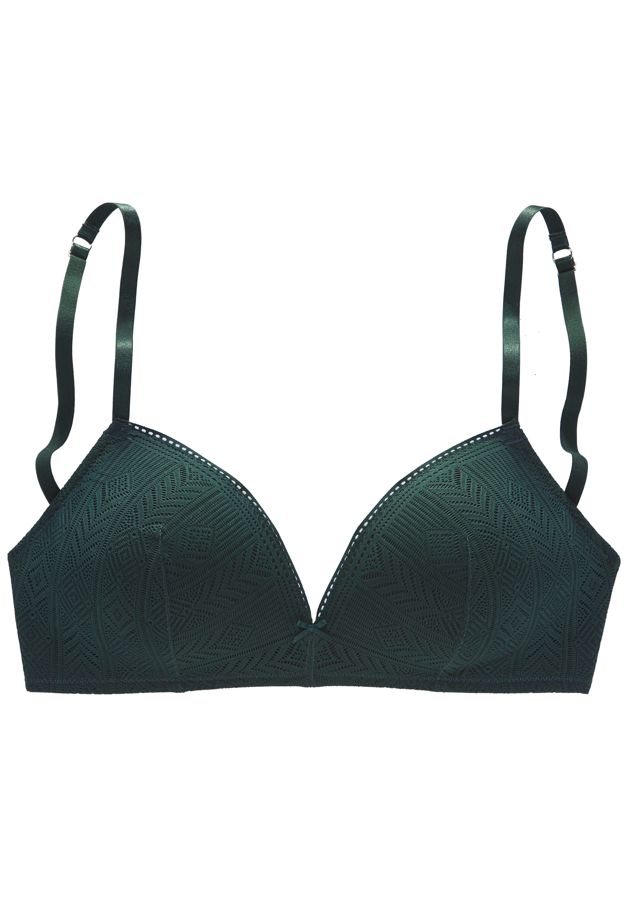 s.Oliver Bralette-BH Fabienne ohne Bügel aus graphischer Spitze, Dessous