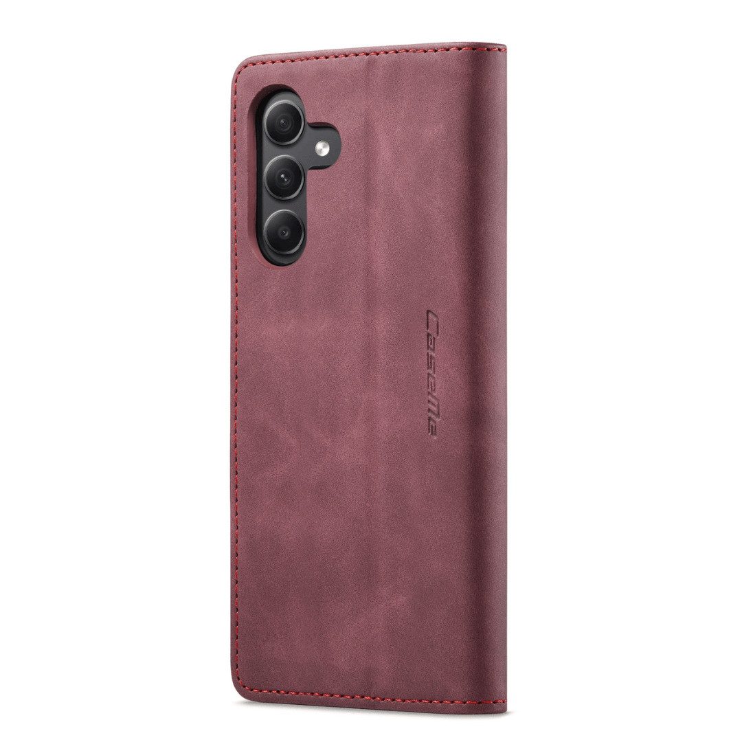 SmartUP Smartphone-Hülle für Samsung Galaxy A17 5G Klapphülle Fliphülle Tasche Case Cover Etui 6,7 Zoll, Integrierte Standfunktion, zwei Kartenfächer – Bild 4 von 5