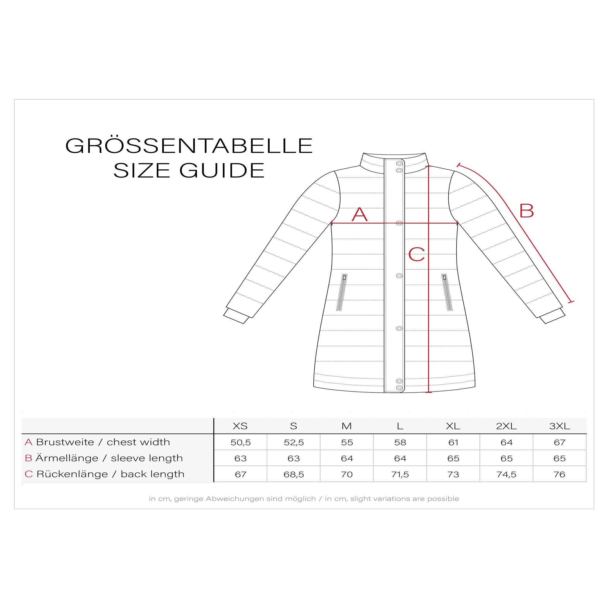 Marikoo Winterjacke Aylaraa Elegante Designer Winterjacke