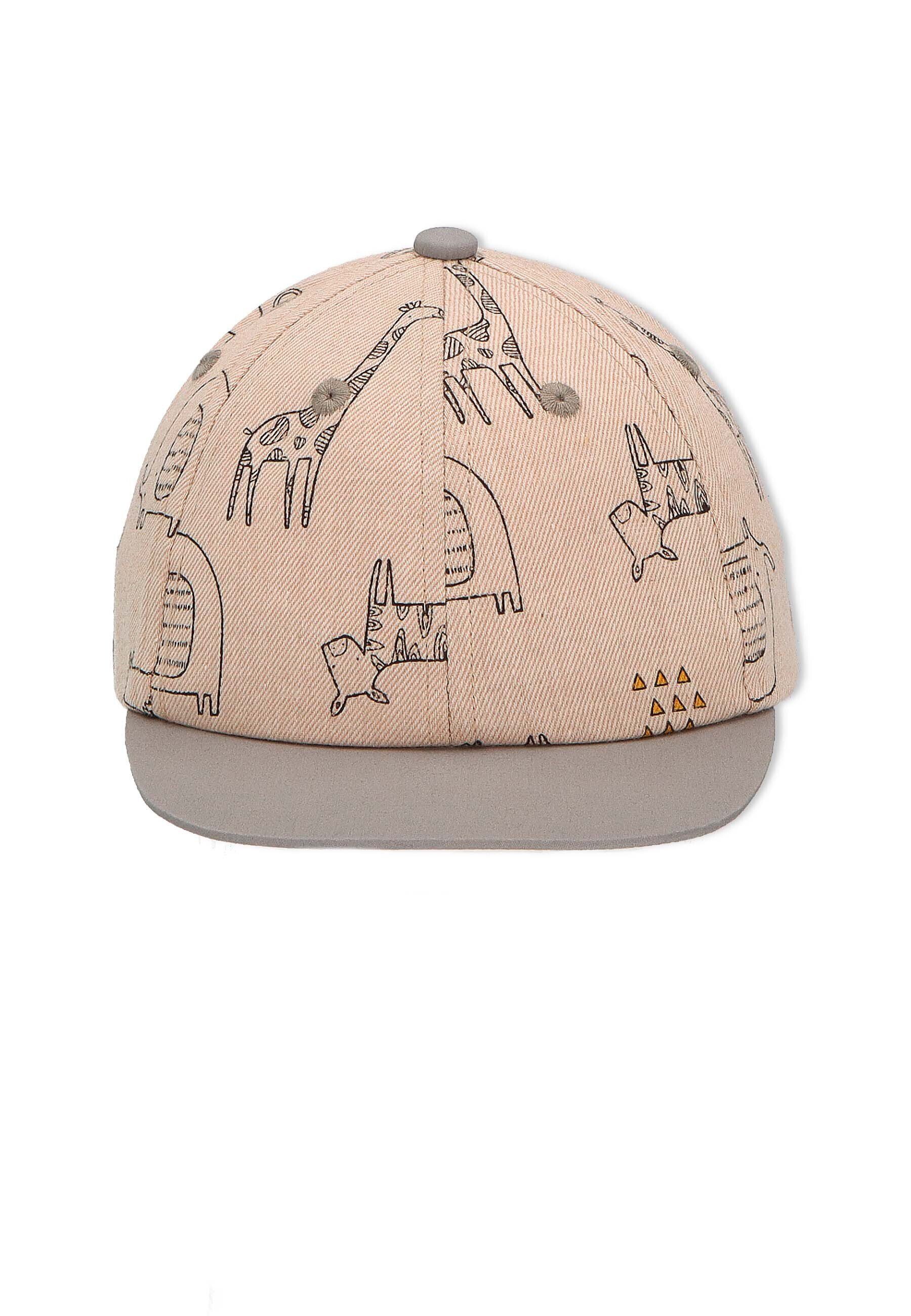 Sterntaler® Baseball Cap UV-Schutz 15 Basecap (1-St., Caps für Kinder bedruckt, Baseball Caps mit UV-Schutz) Baseball Cap Baumwolle mit Gummiband zur Größenregulierung
