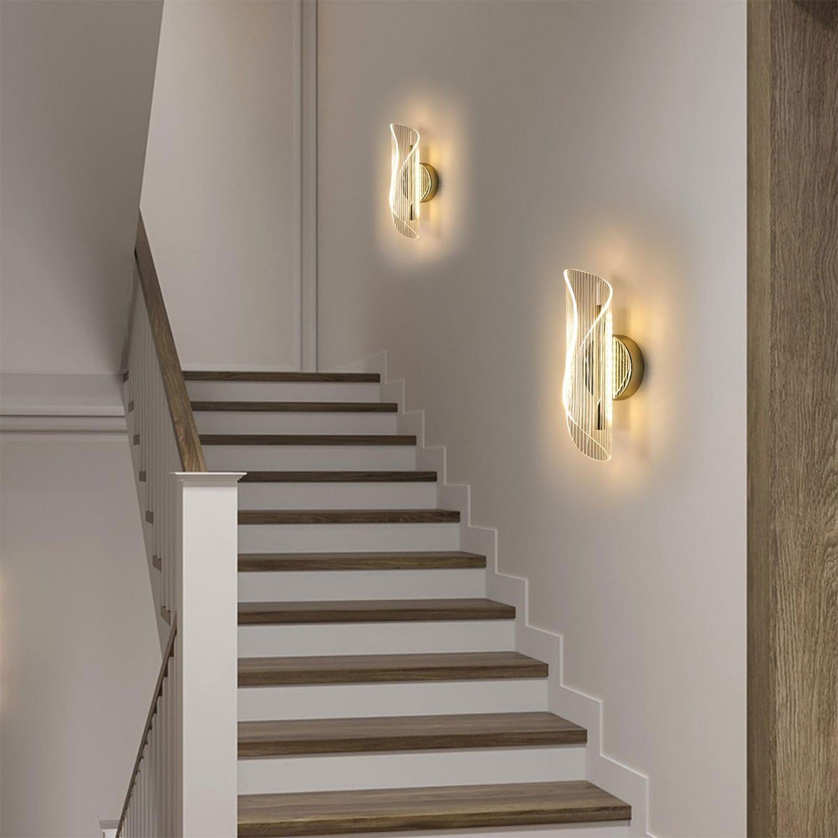 LED LED Modern,29x10x10cm Welikera LED innen Wandleuchte Wandlampe Wandleuchte,10W Acryl