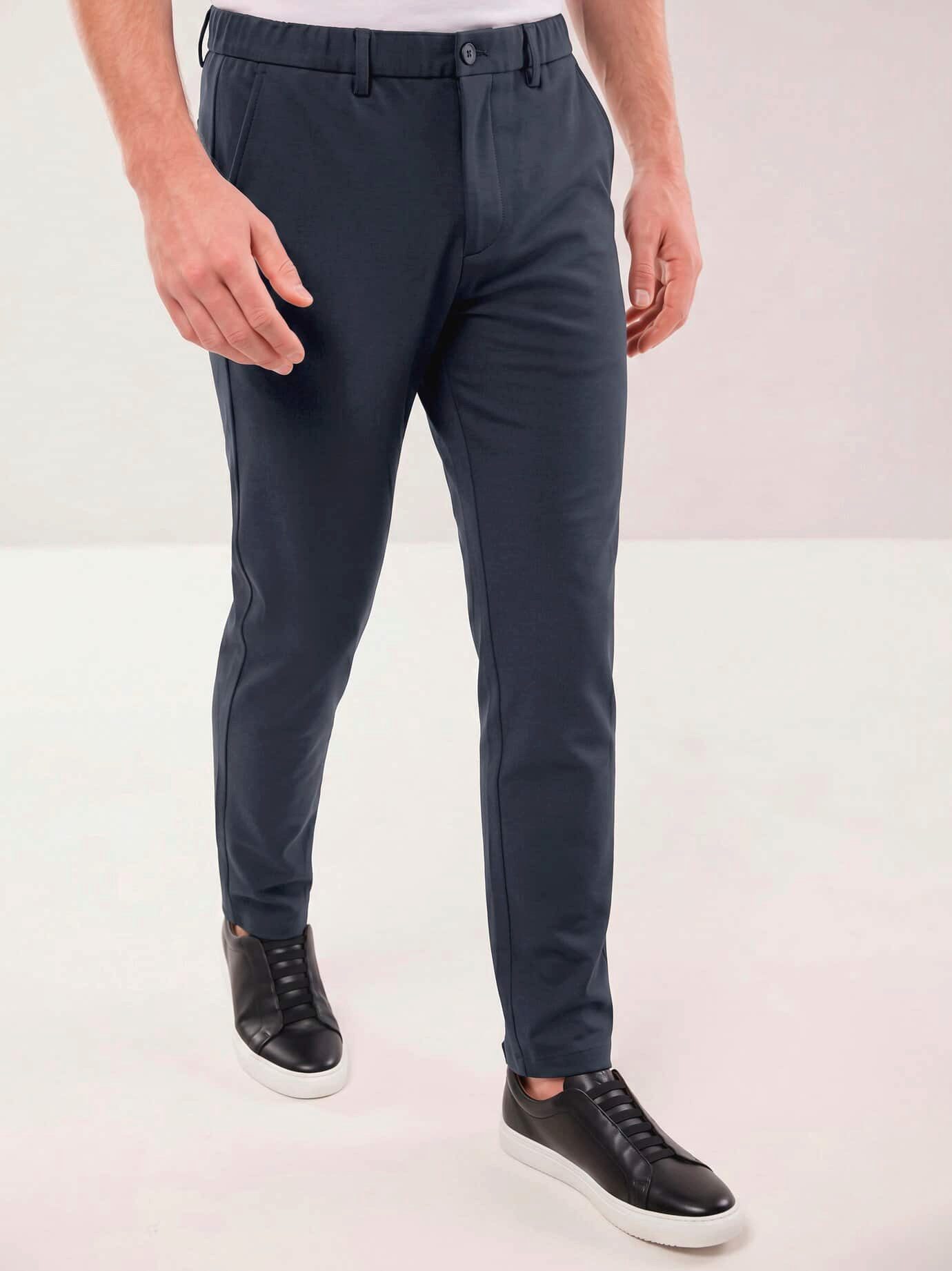 Walbusch Chinohose Herren Anzug-Chino aus elast. Material Regular fit, modern