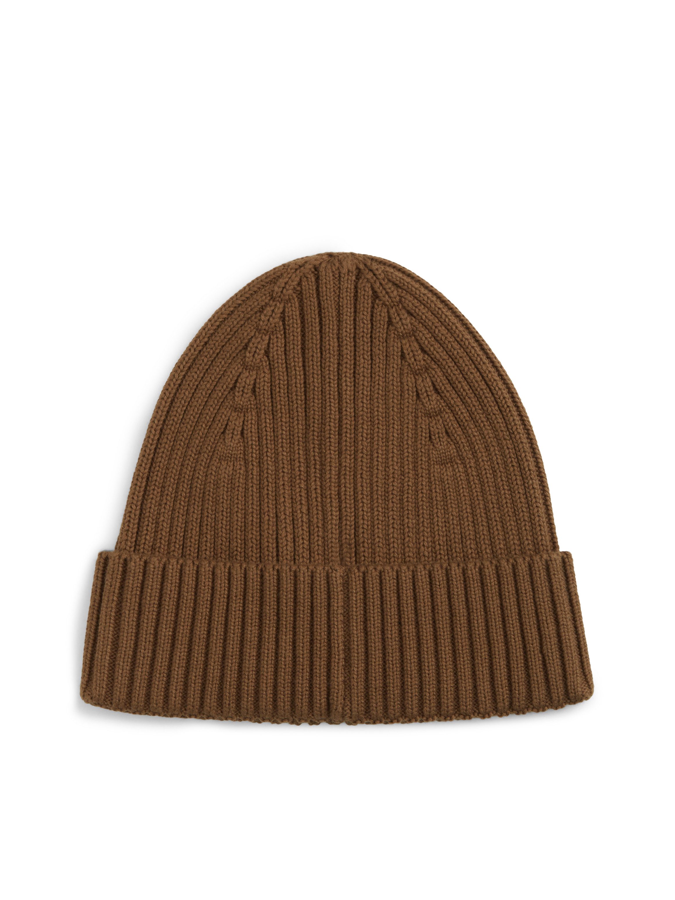 Tommy Jeans Beanie TJM HERITAGE CORE Rippstrick, Umschlag, normale Passform