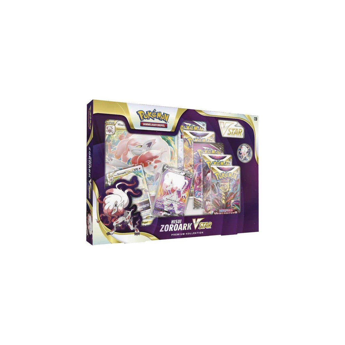 Sammelkarte Hisui Zoroark VSTAR Premium Kollektion DE