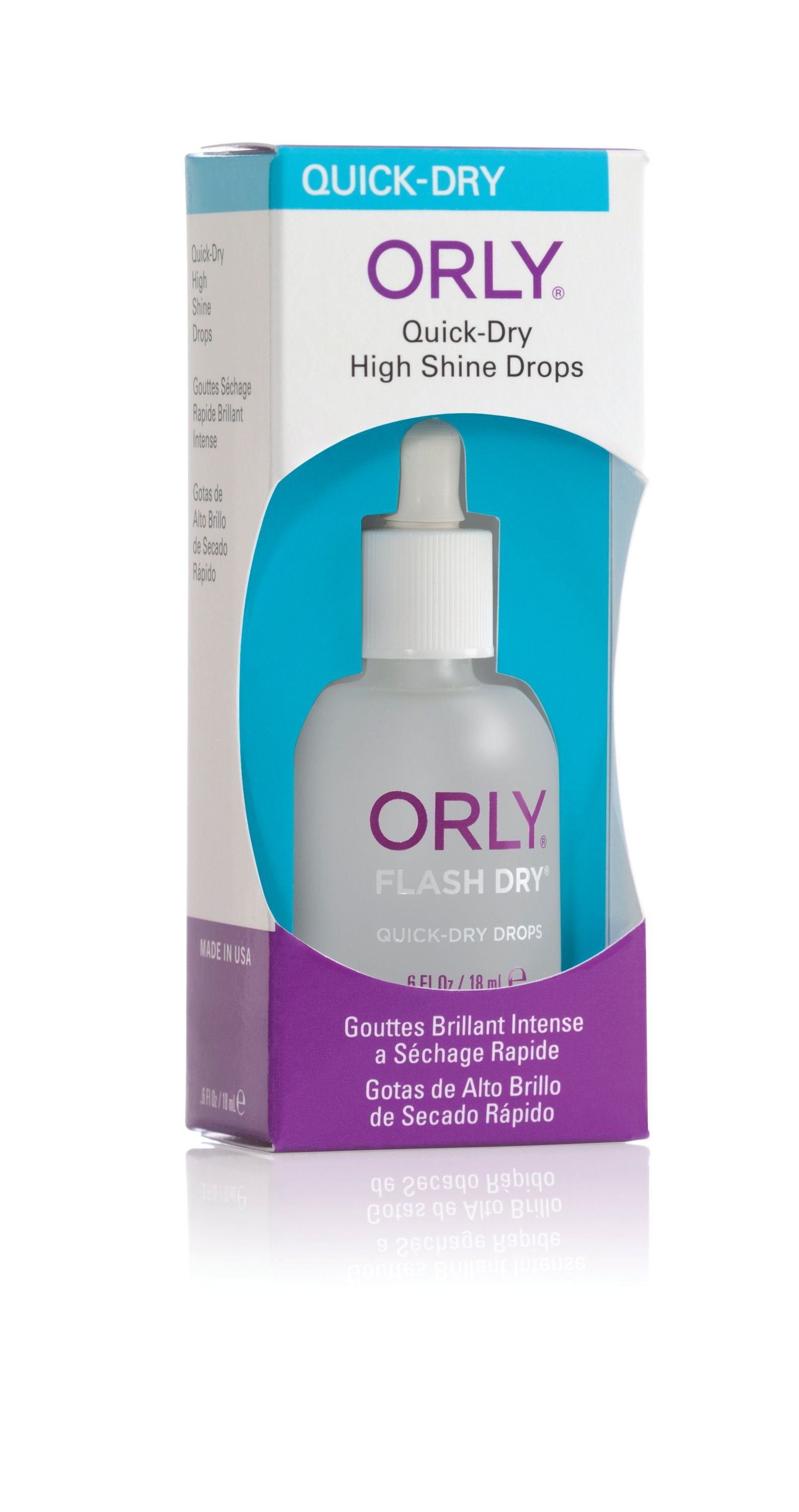 ORLY Nagellacktrockner ORLY Flash Dry Drops Schnelltrockner