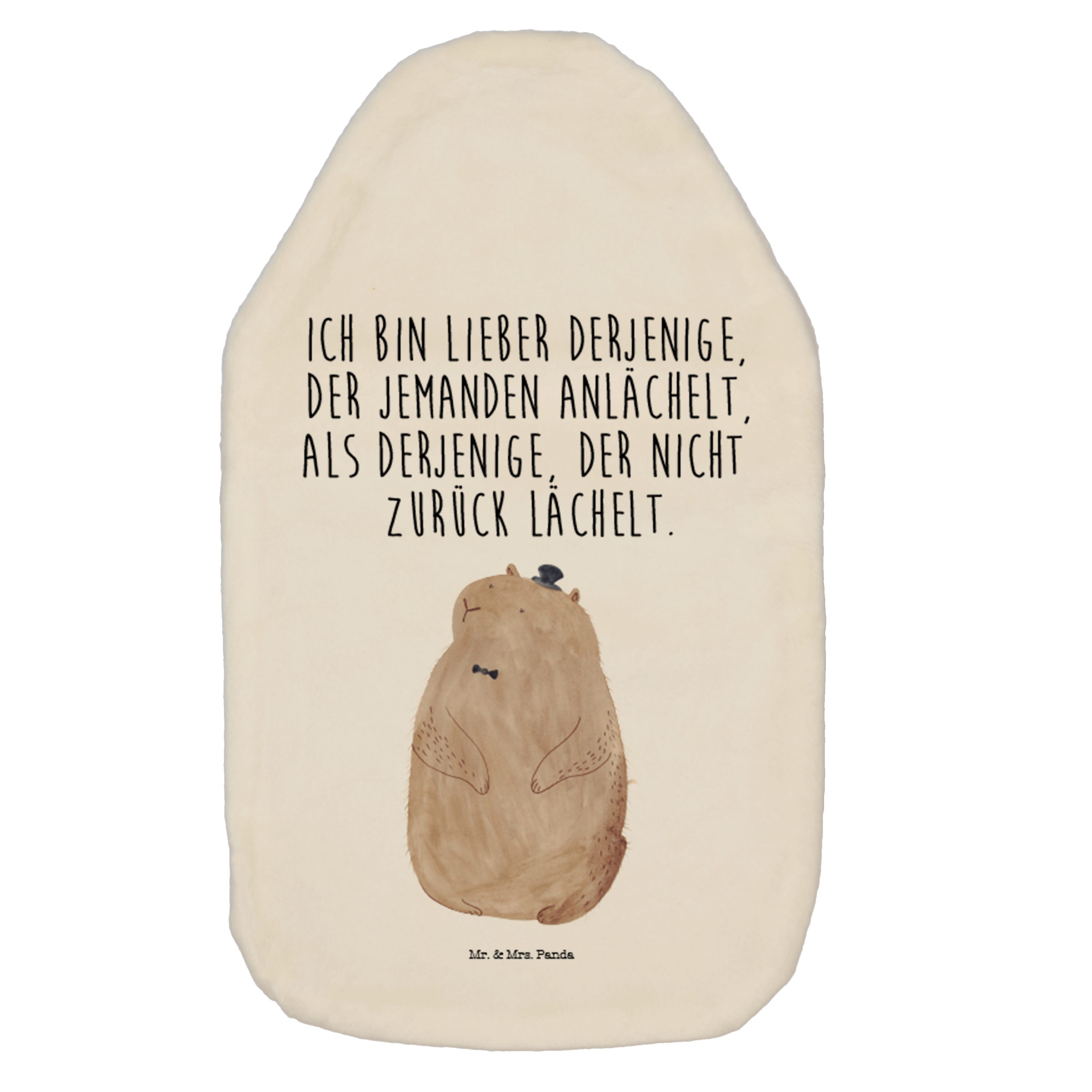 Mr. & Mrs. Panda Wärmflasche »Murmeltier Weiß Geschenk