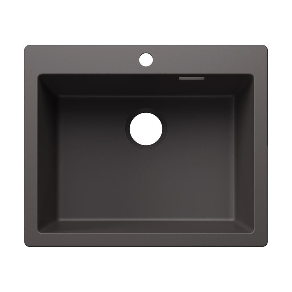 Blanco Granitspüle PLEON 6 Split Silgranit, InFino Ablaufsystem, ohne Ab- und Überlaufg, 61,5/510 cm