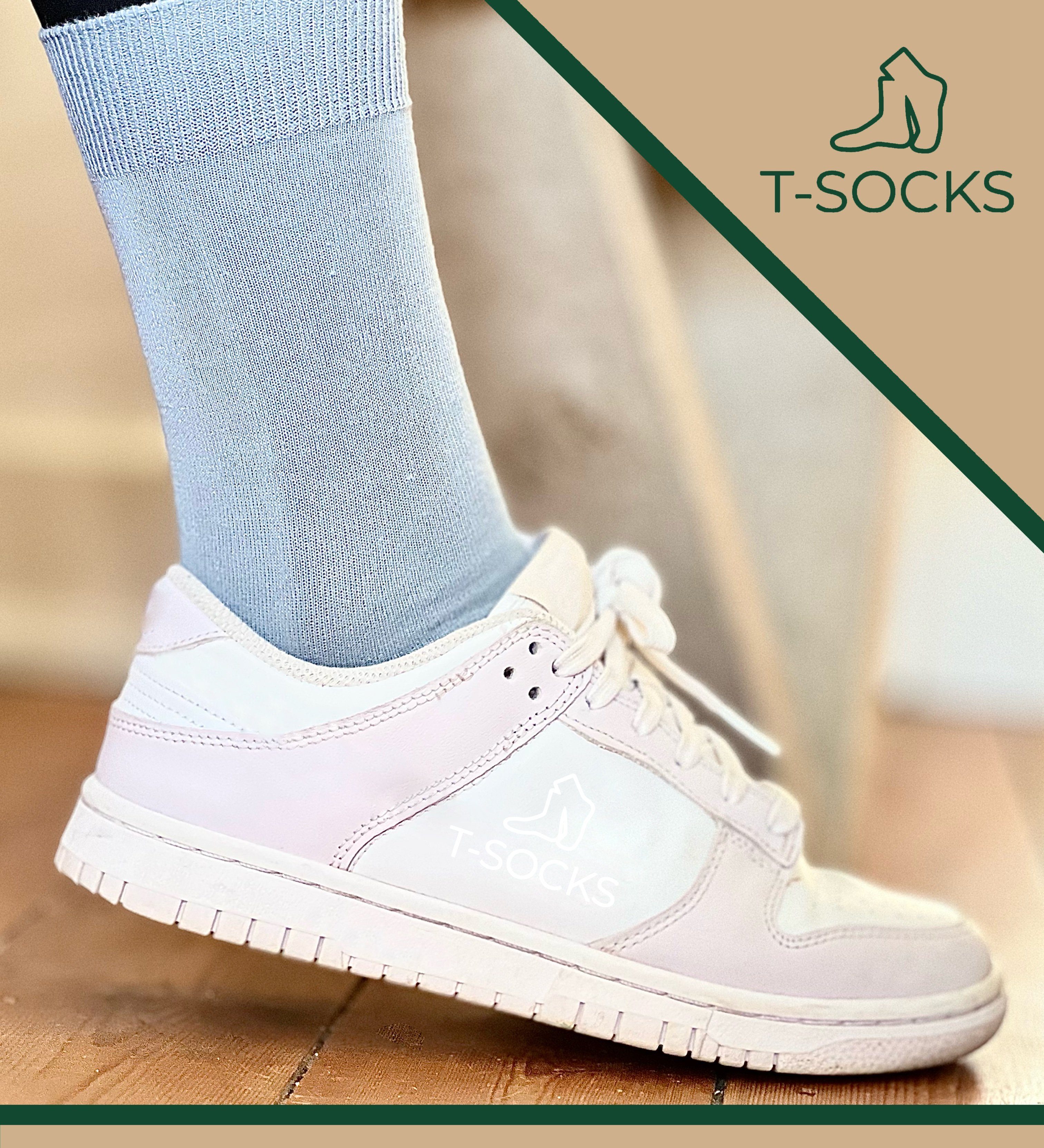T-Socks Basicsocken Bambus-Socken 4/8 Paar 80%-atmungsaktiv&anti Schweiß Bambusviskose (8-Paar) aus