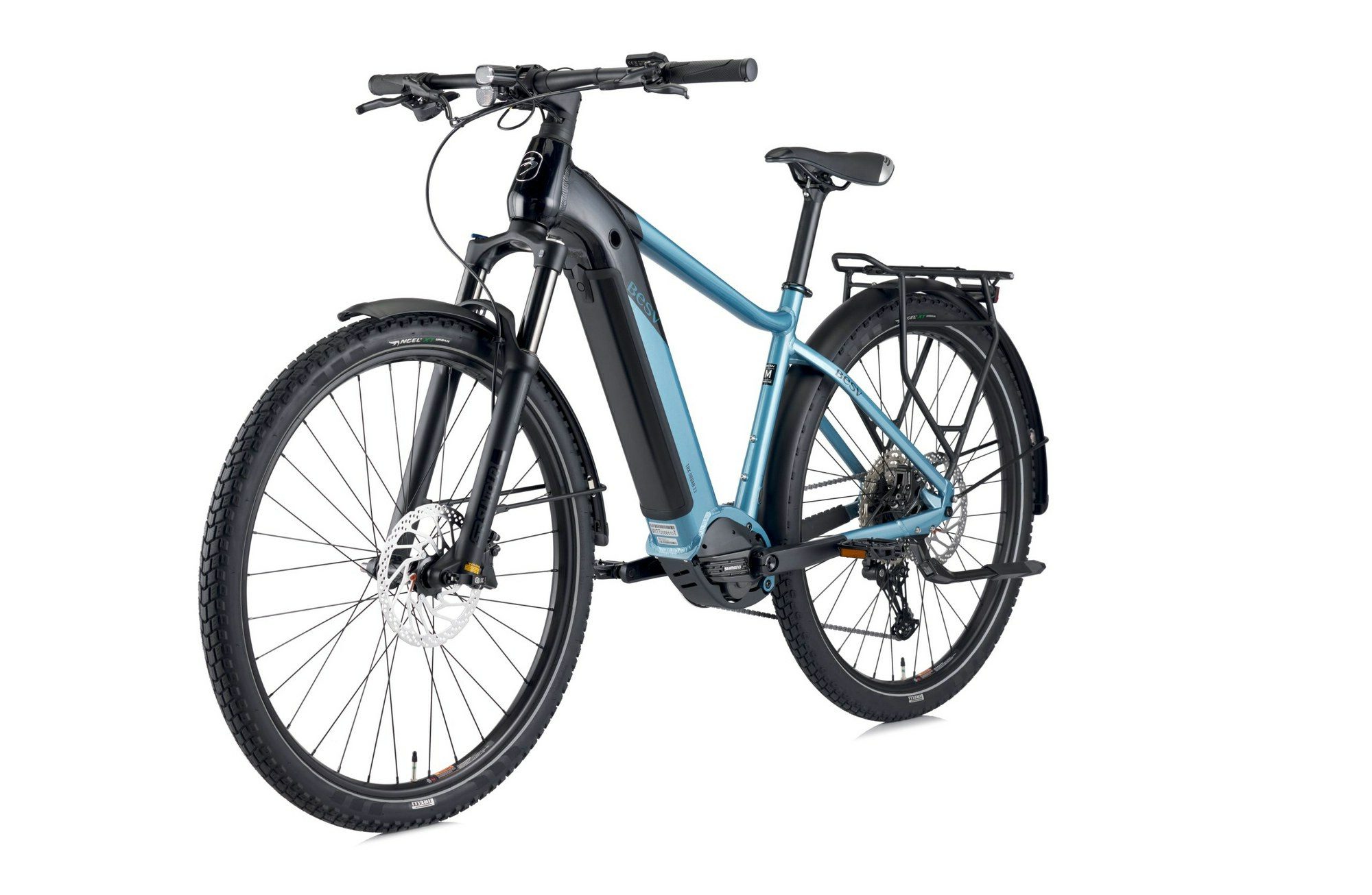 BESV E-Bike Touren, 12 Gang Shimano SHIMANO M6100 Schaltwerk, Kettenschaltung