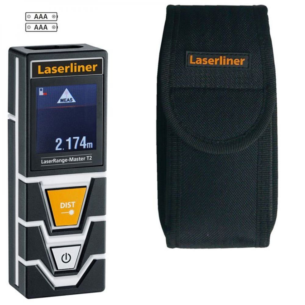 LASERLINER Laserwasserwaage Laserliner LaserRange-Master T2 Laser-Entfernungsmesser