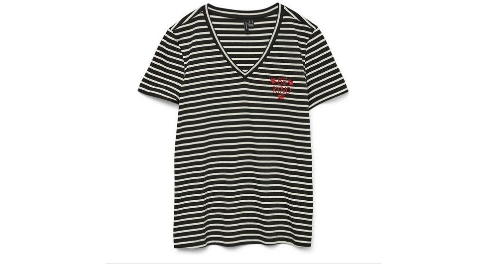 Vero Moda Kurzarmshirt VMJONNA VANESSA SS TOP BOX JRS günstig online kaufen