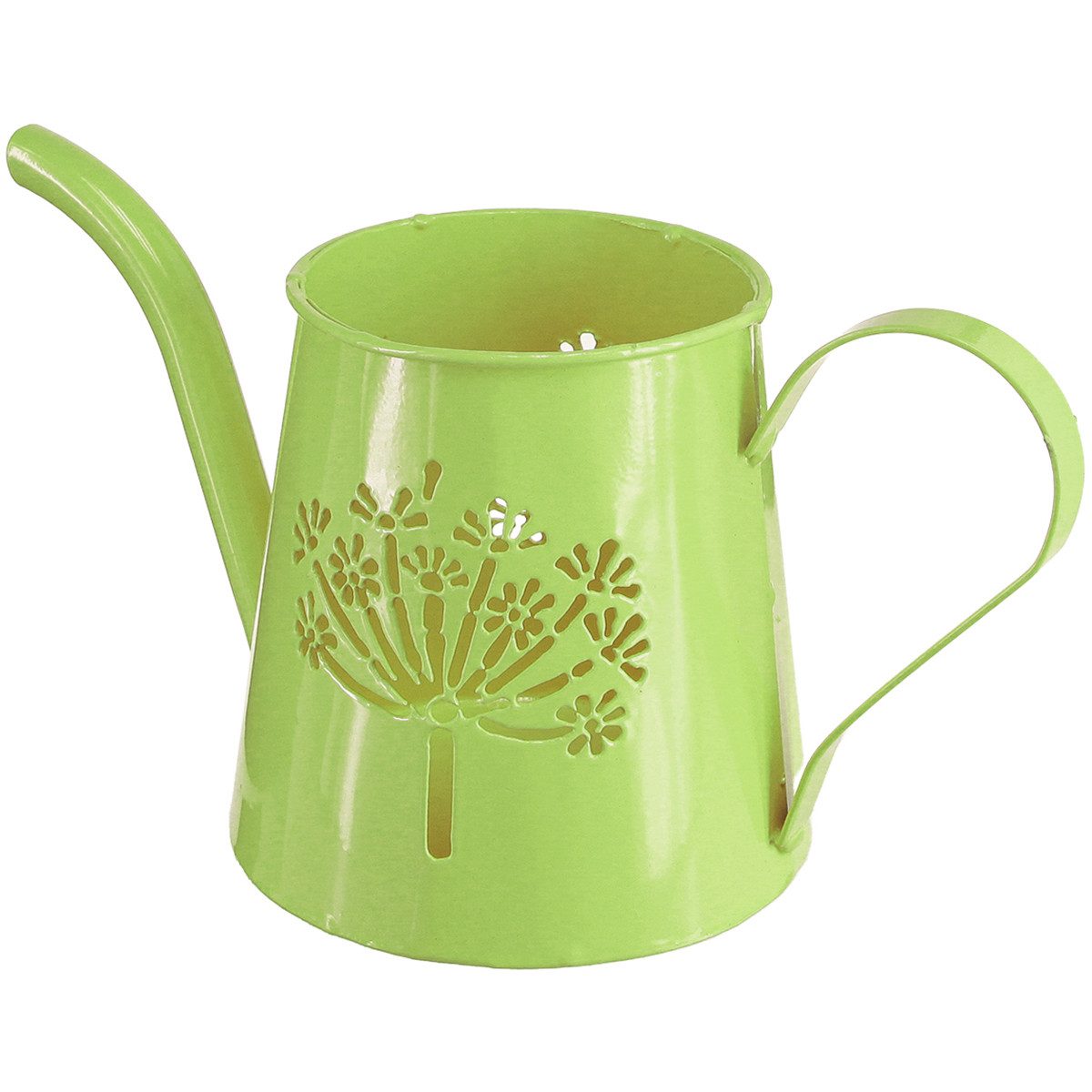 Gießkanne Dekorative Metallkanne mit Blumenmotiv für Tisch- und, 2 Stück